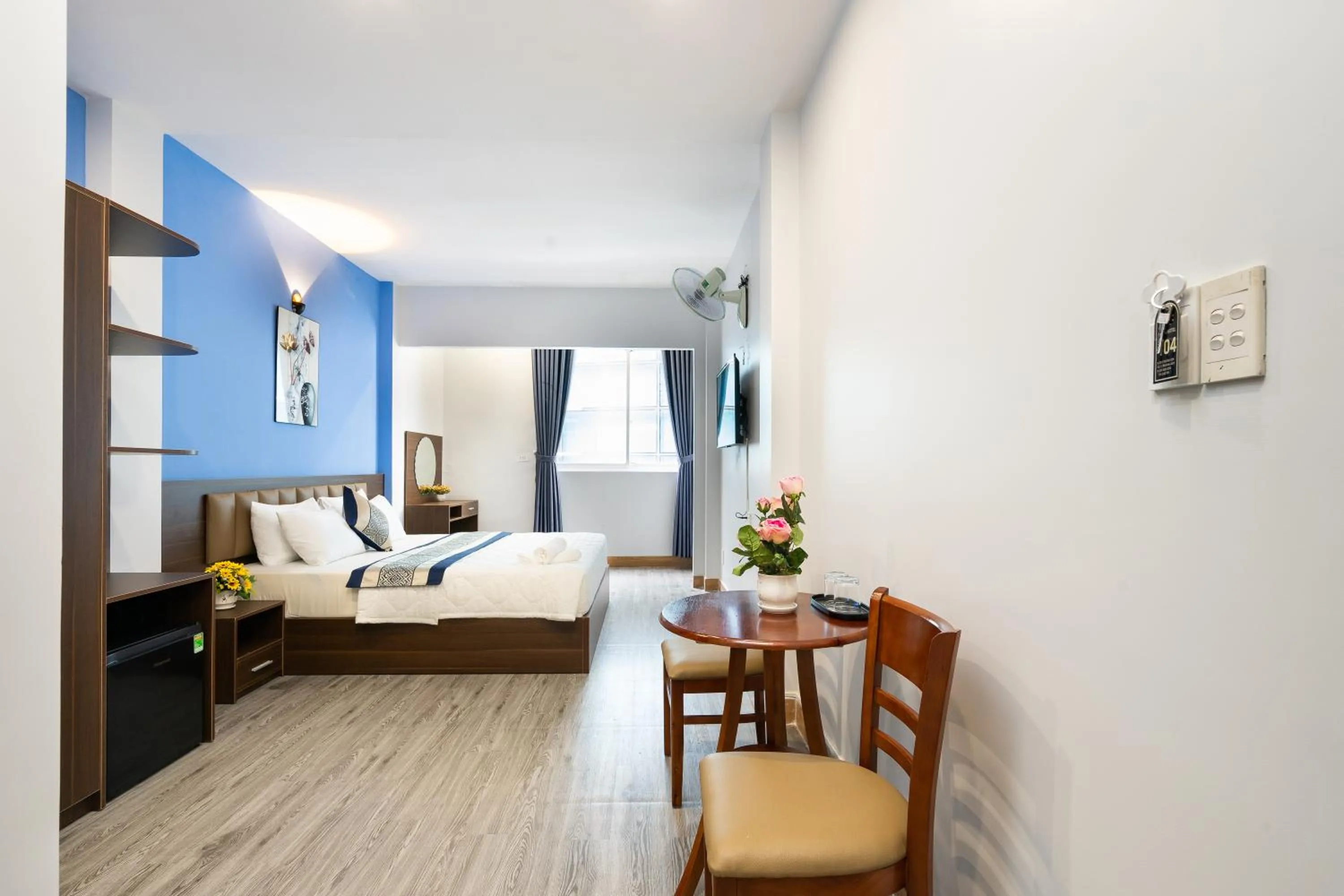 Bed in Green Airport Hotel