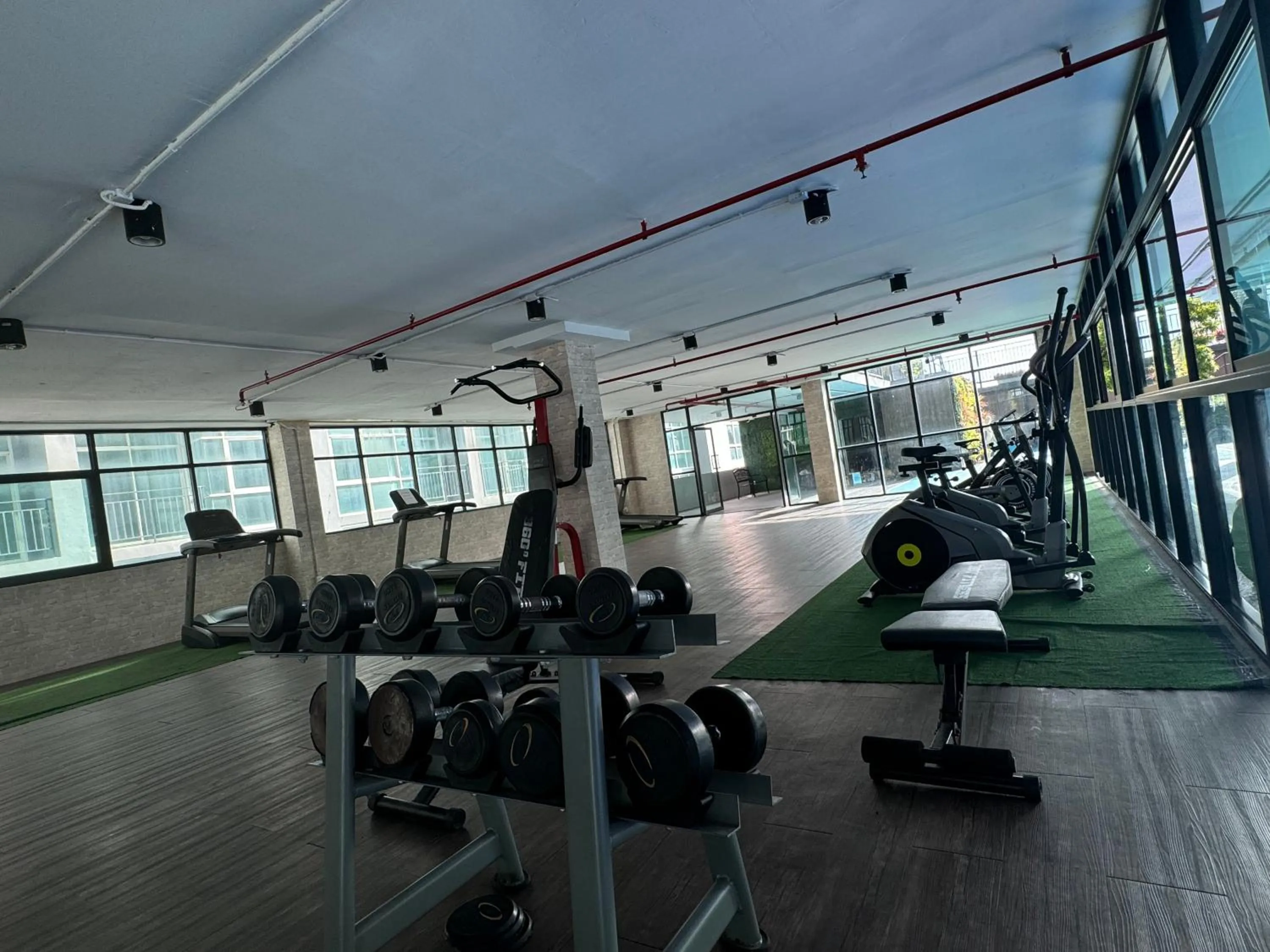 Fitness centre/facilities in The Grand Jomtien Condo