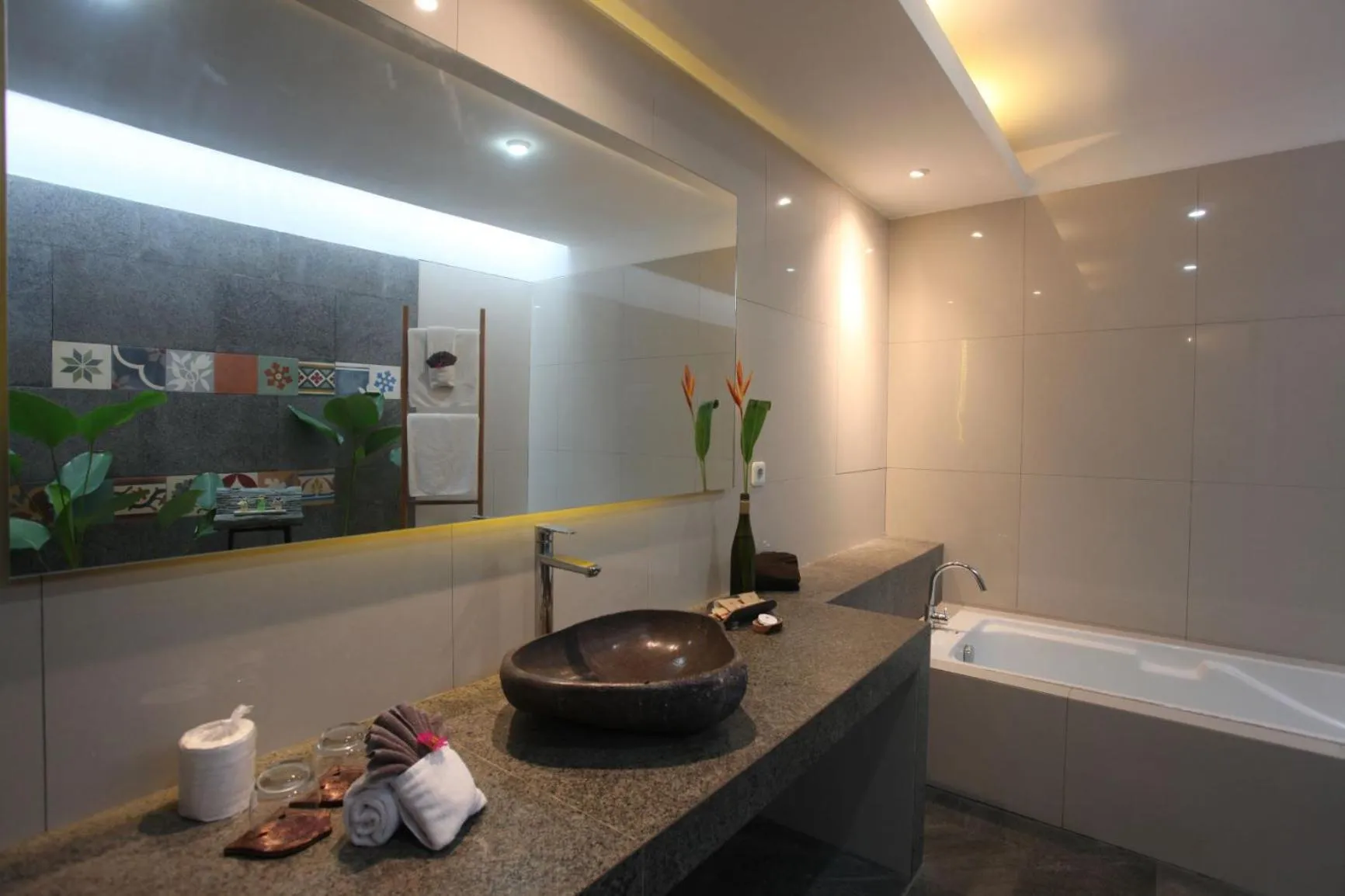 Bathroom in Amata Borobudur Resort