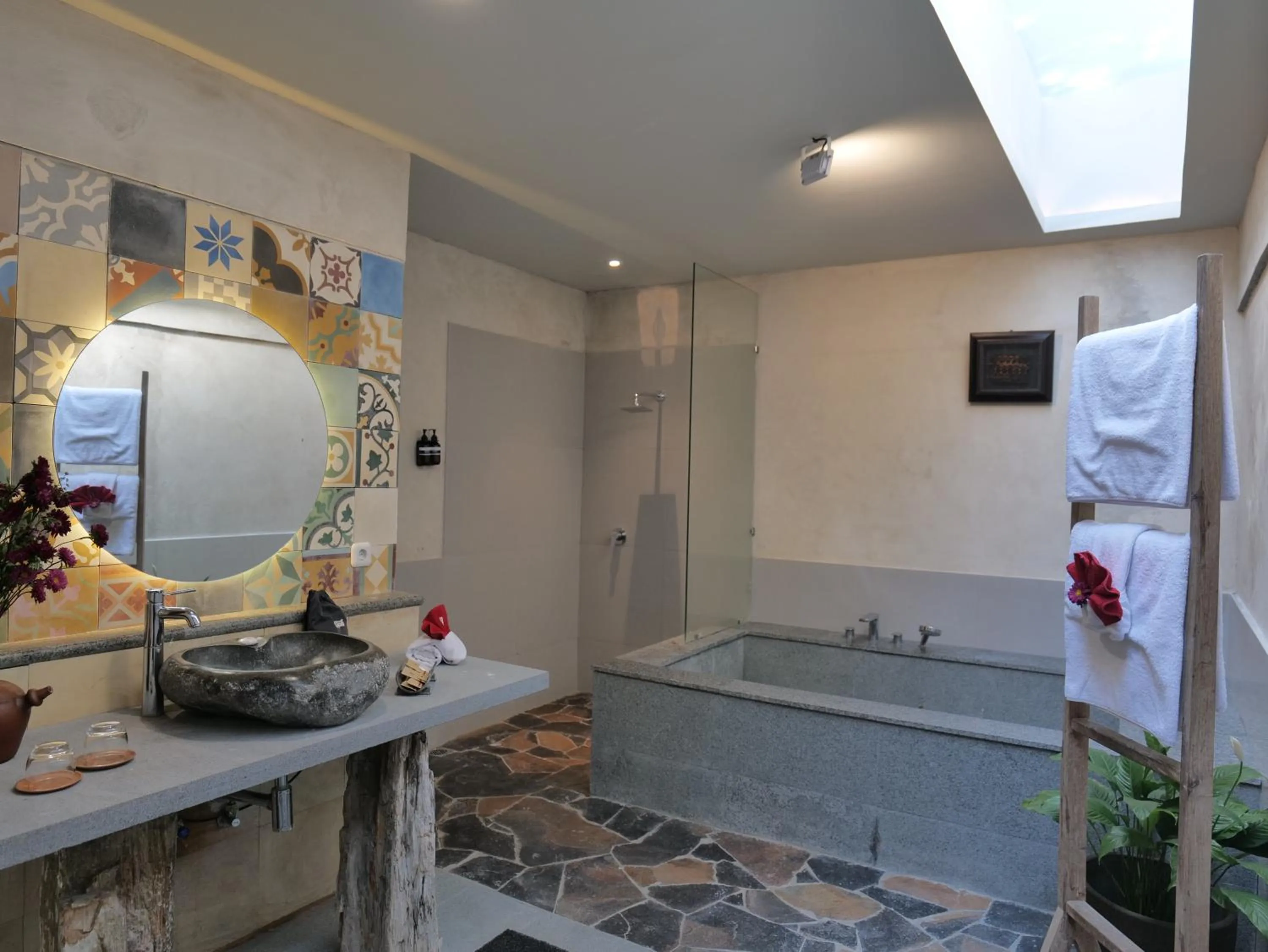 Bathroom in Amata Borobudur Resort