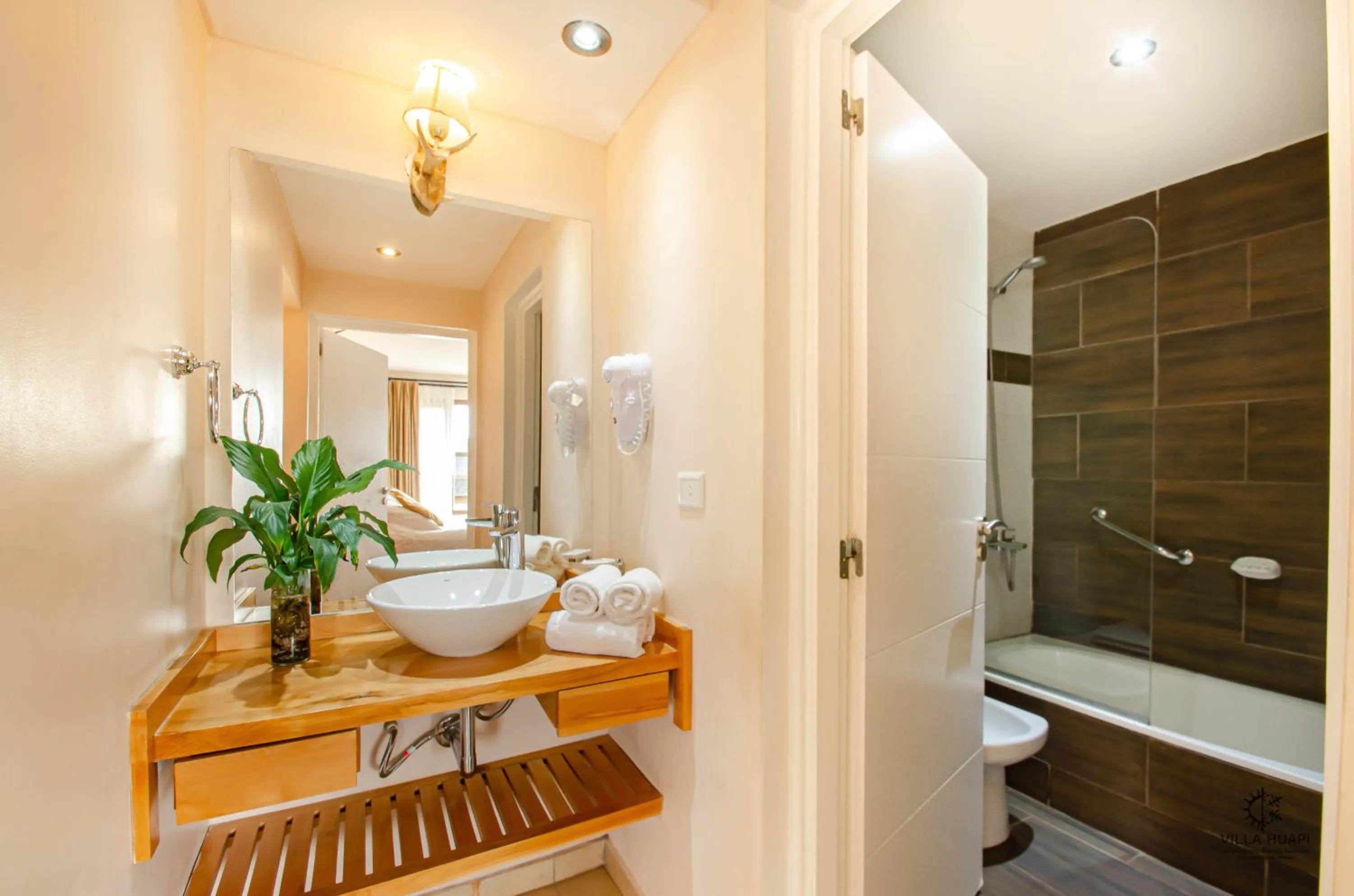 Bathroom in Villa Huapi