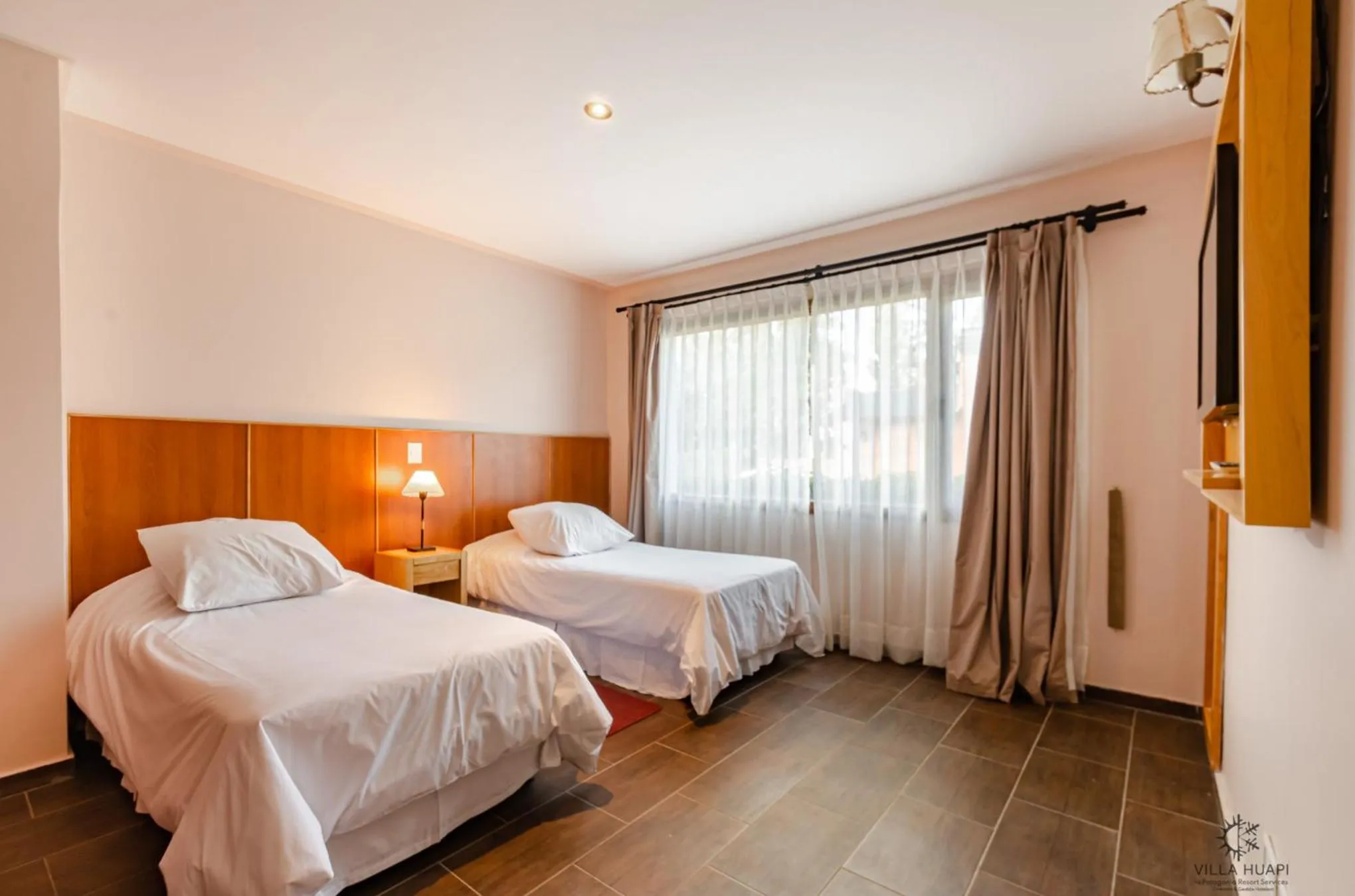 Bedroom, Bed in Villa Huapi