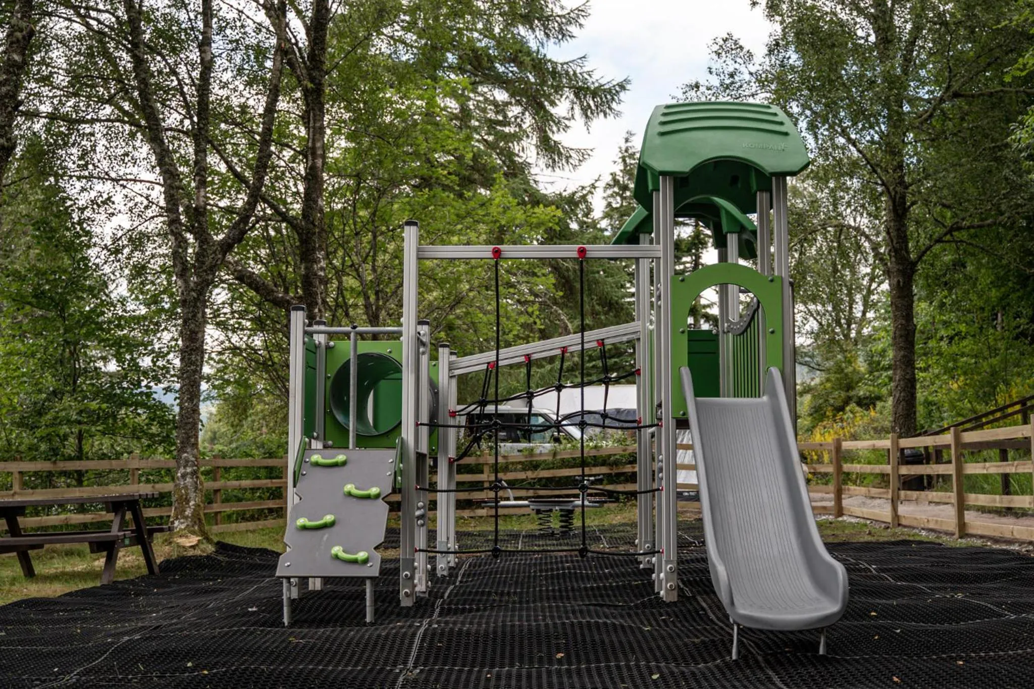 Children play ground in Linnhe Lochside Holidays