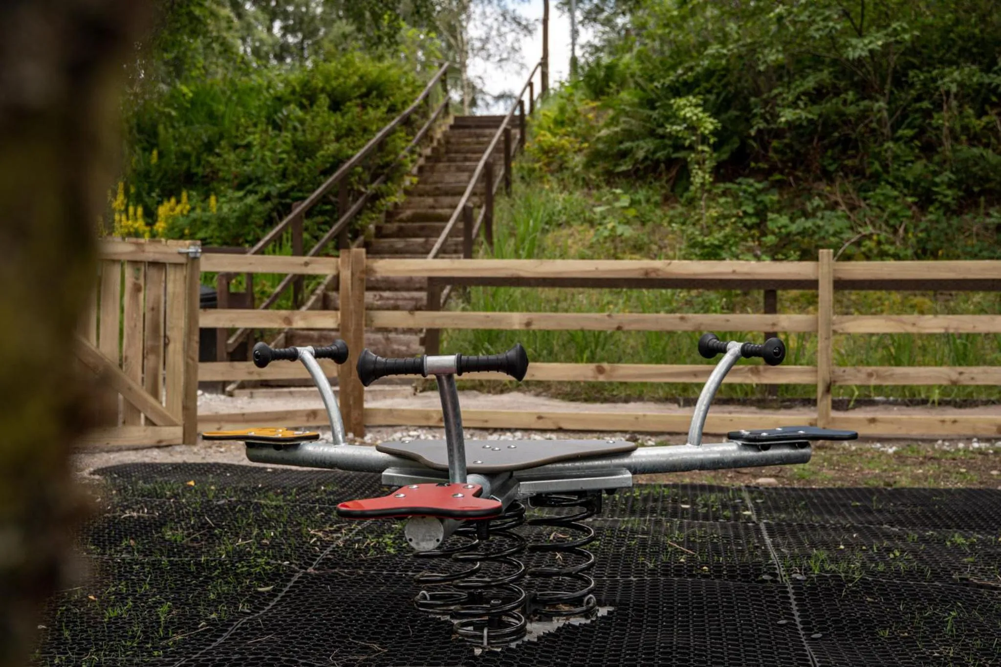 Children play ground in Linnhe Lochside Holidays