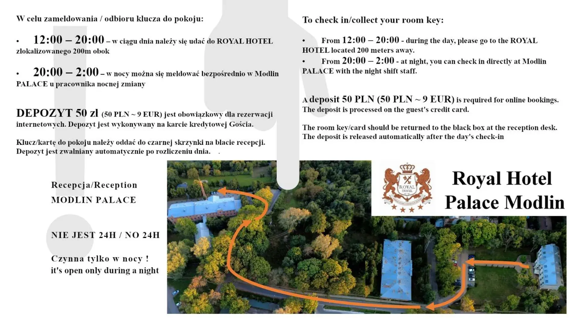 Standard Twin Room - single occupancy in Modlin Palace Standard Twin Room - single occupancy in Modlin Palace