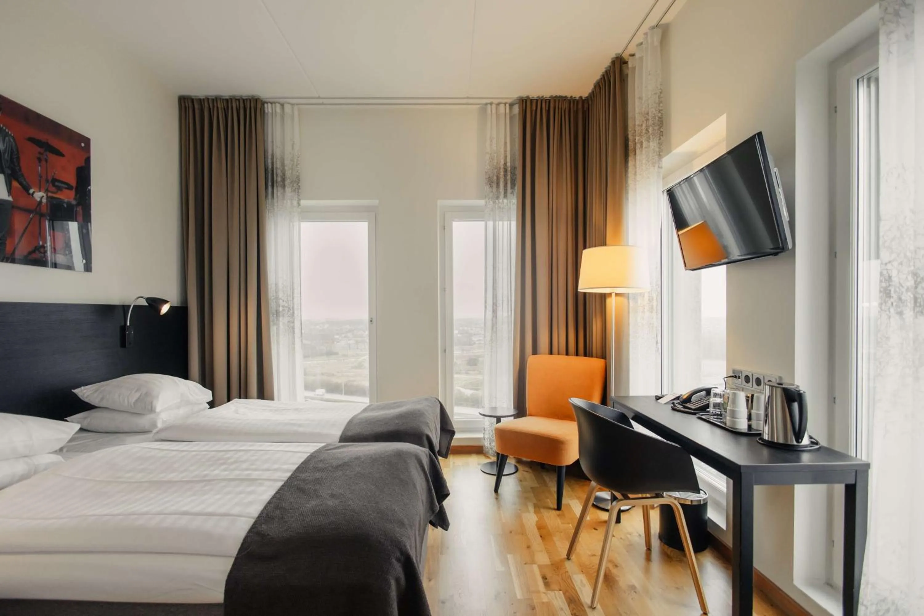 Bedroom, Bed in Best Western Malmo Arena Hotel