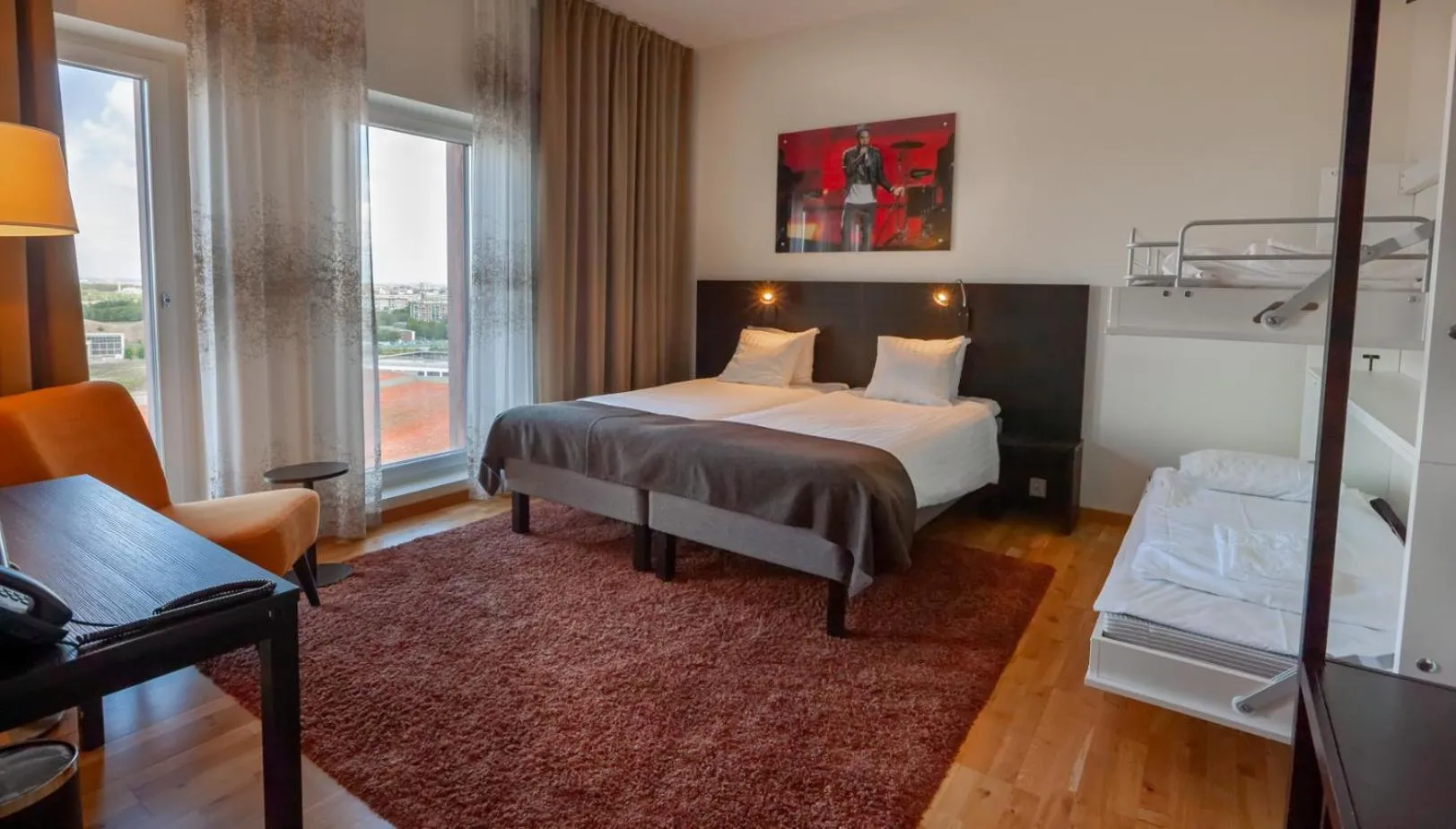 Bed in Best Western Malmo Arena Hotel