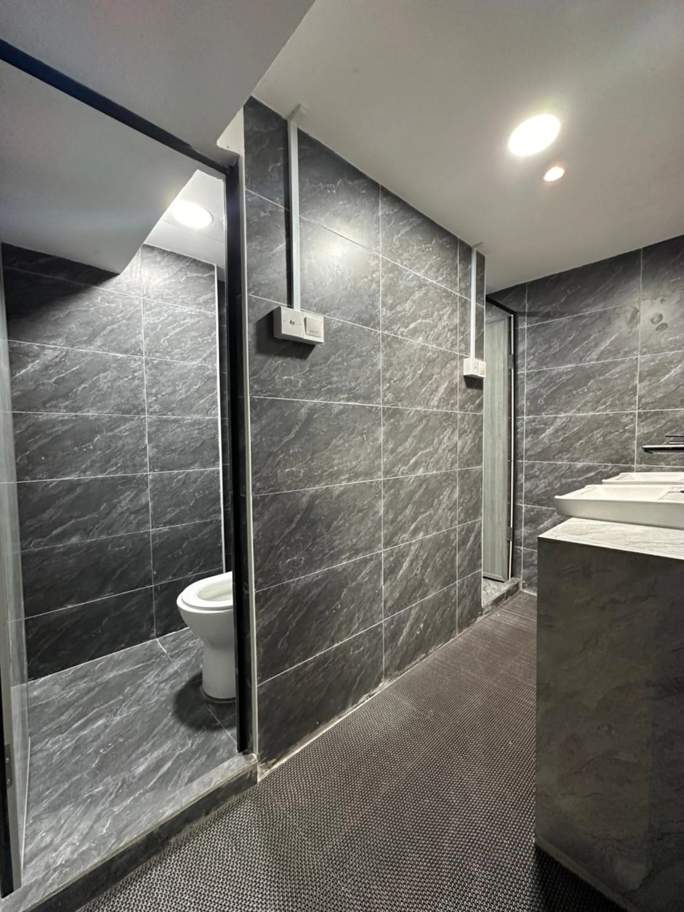 Shower in SS Grey House