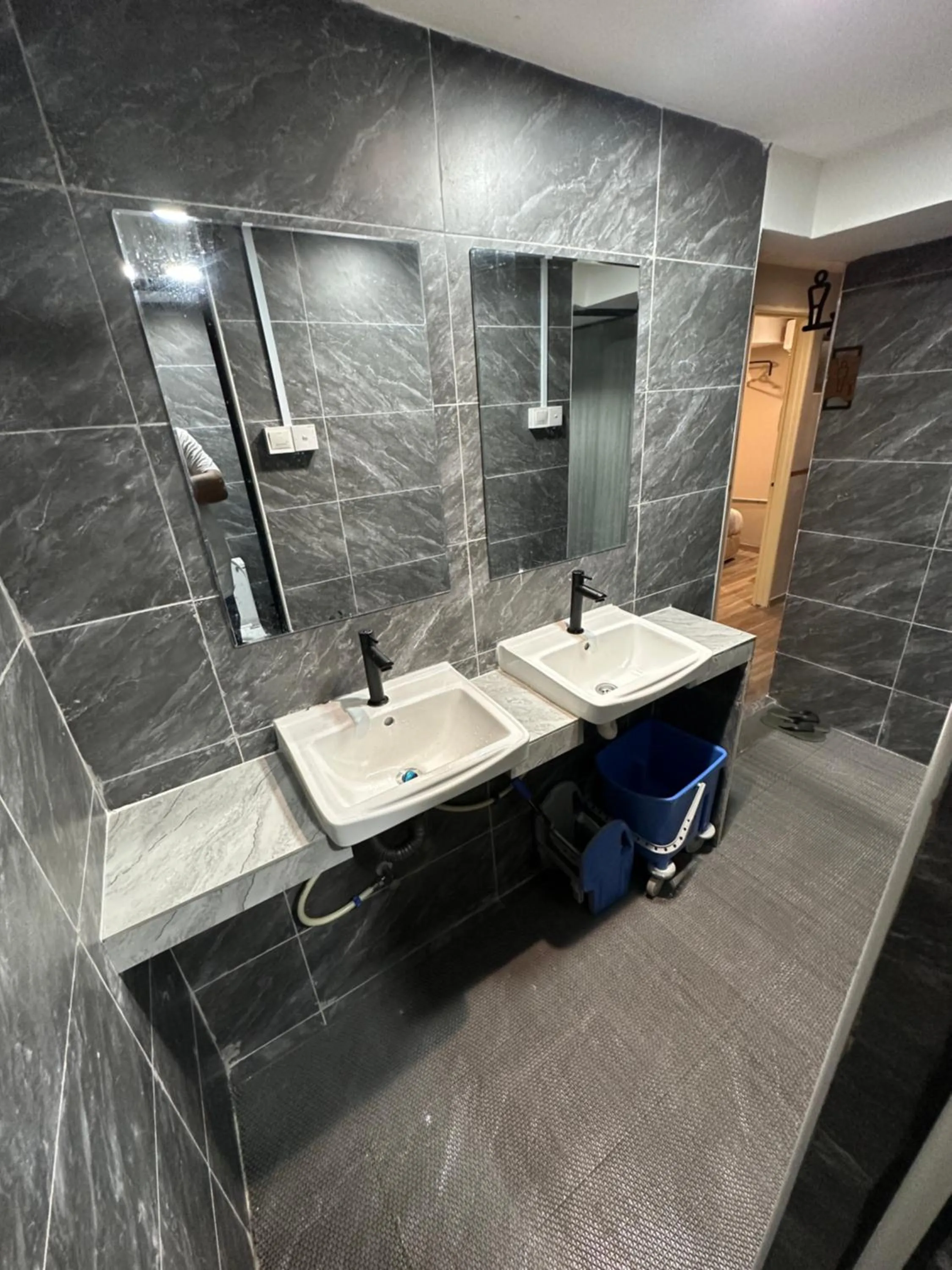 Shower in SS Grey House