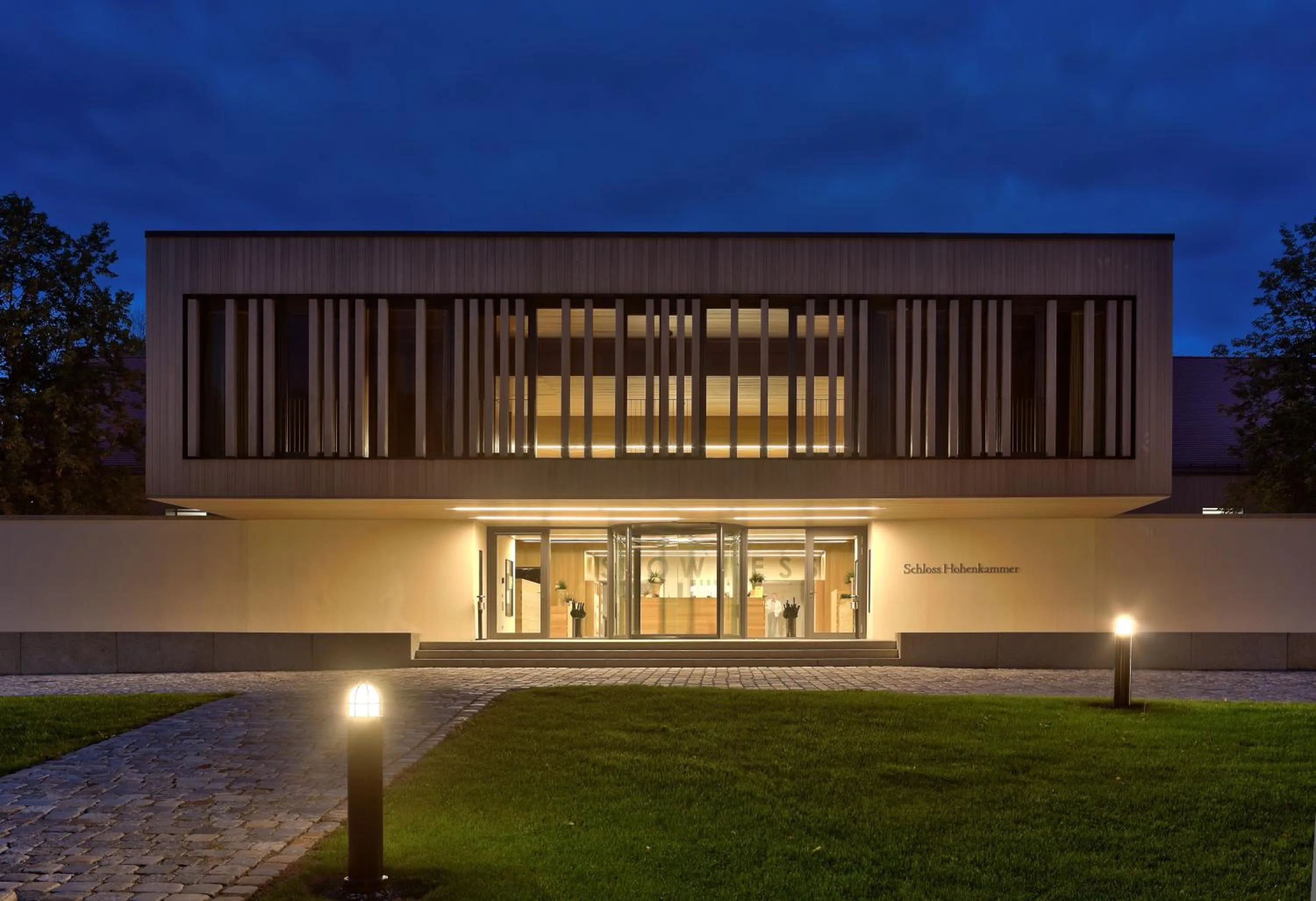Facade/entrance in Schloss Hohenkammer