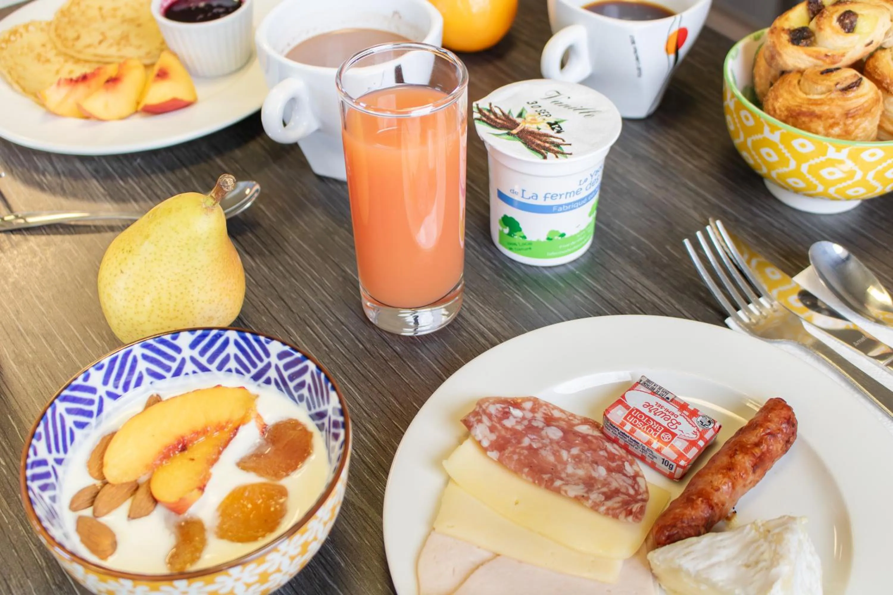 Breakfast in Brit Hotel Dieppe