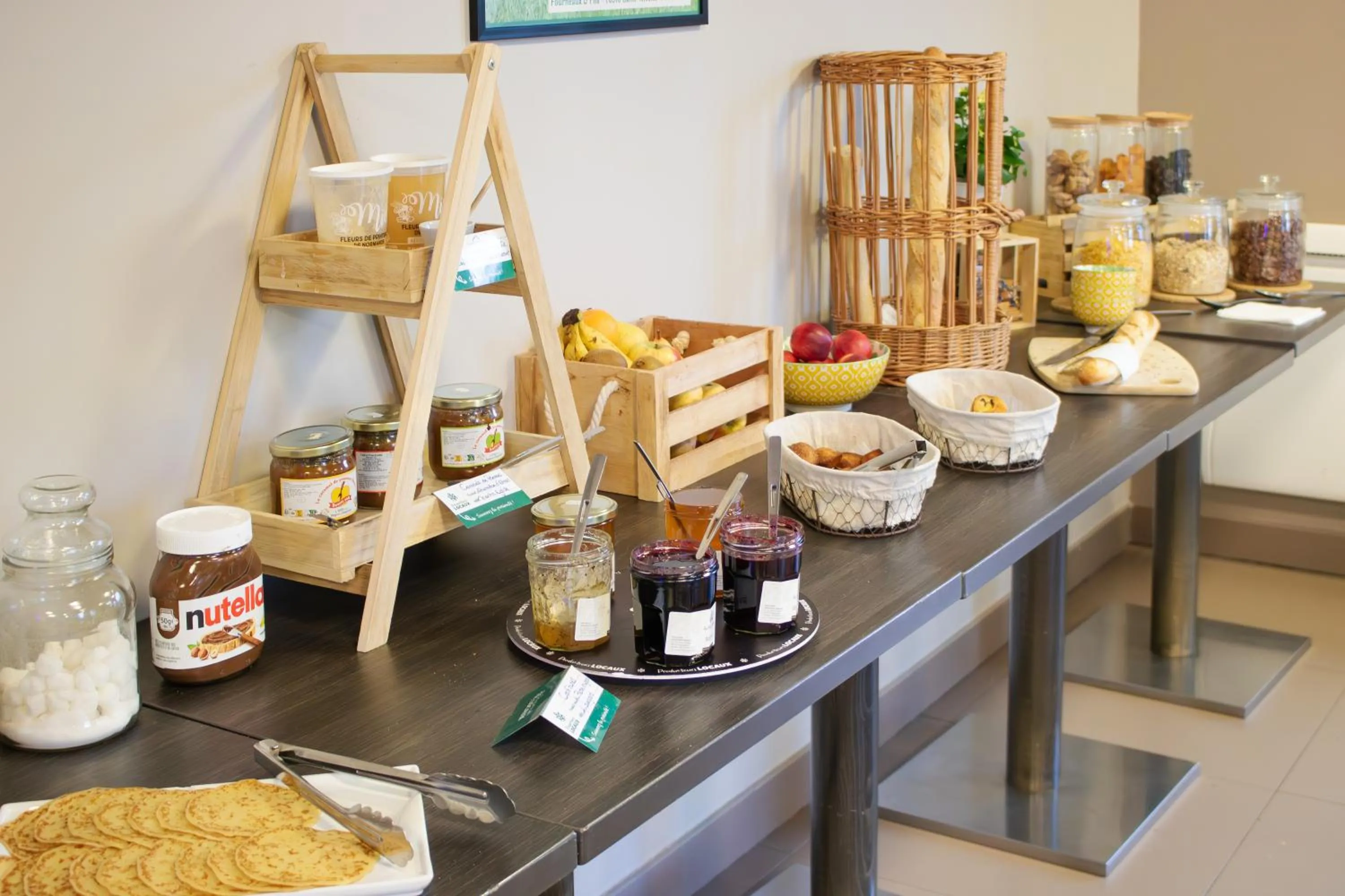 Breakfast in Brit Hotel Dieppe