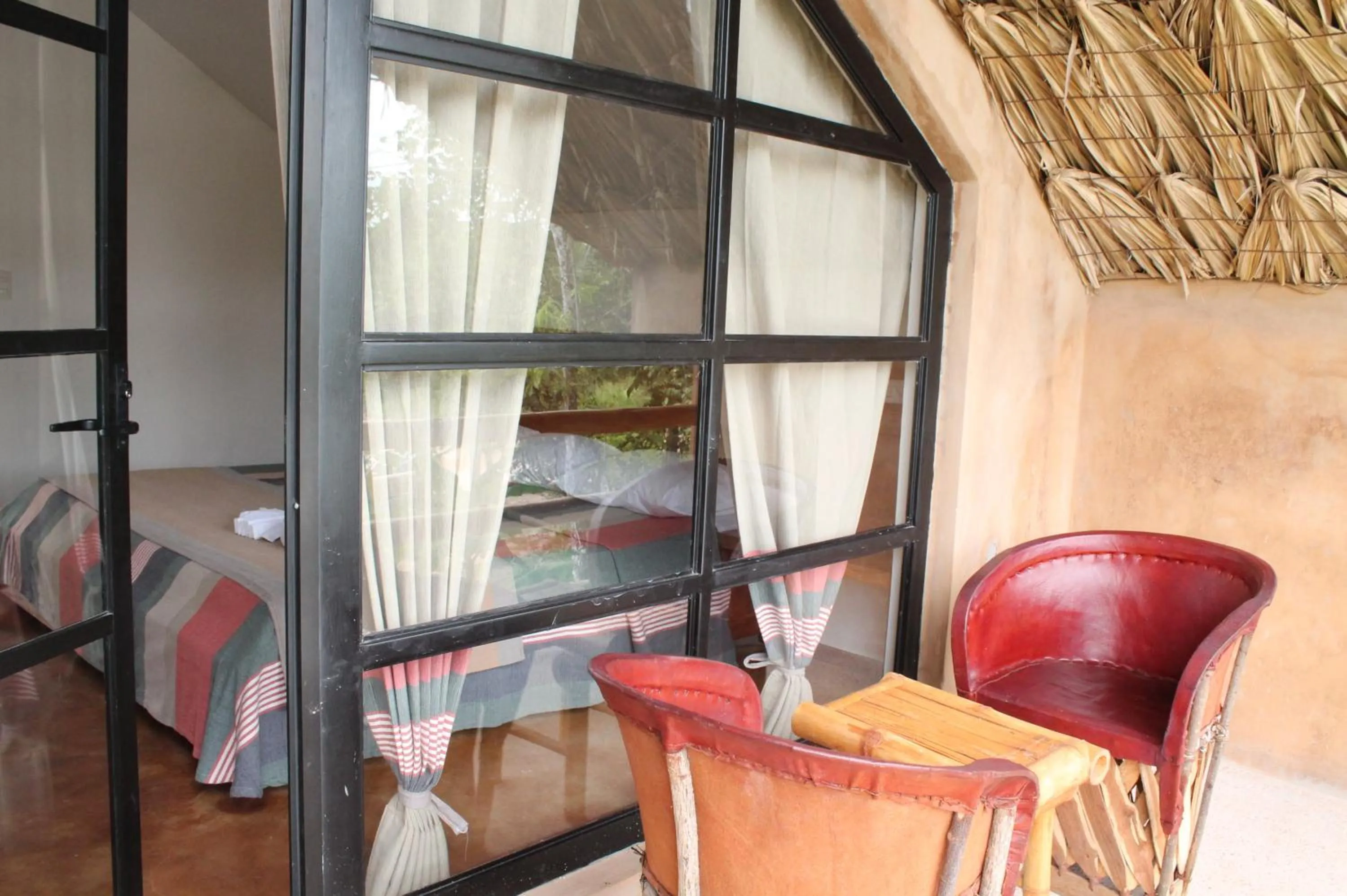 Balcony/Terrace in AXKAN PALENQUE, ALBERCAS, GASTRONOMIA MAR y TIERRA & TRAVEL AGENCY