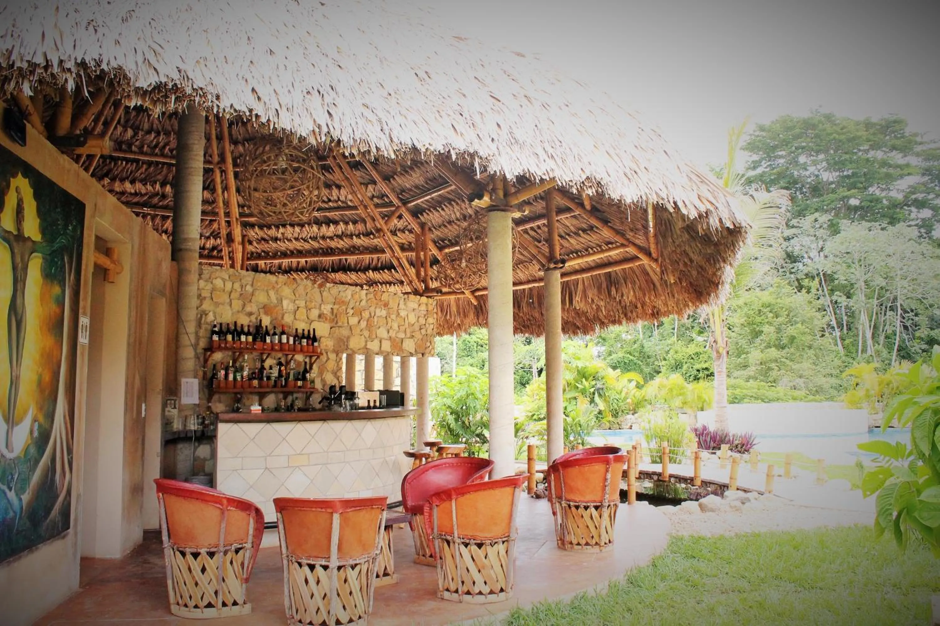 Lounge or bar in AXKAN PALENQUE, ALBERCAS, GASTRONOMIA MAR y TIERRA & TRAVEL AGENCY