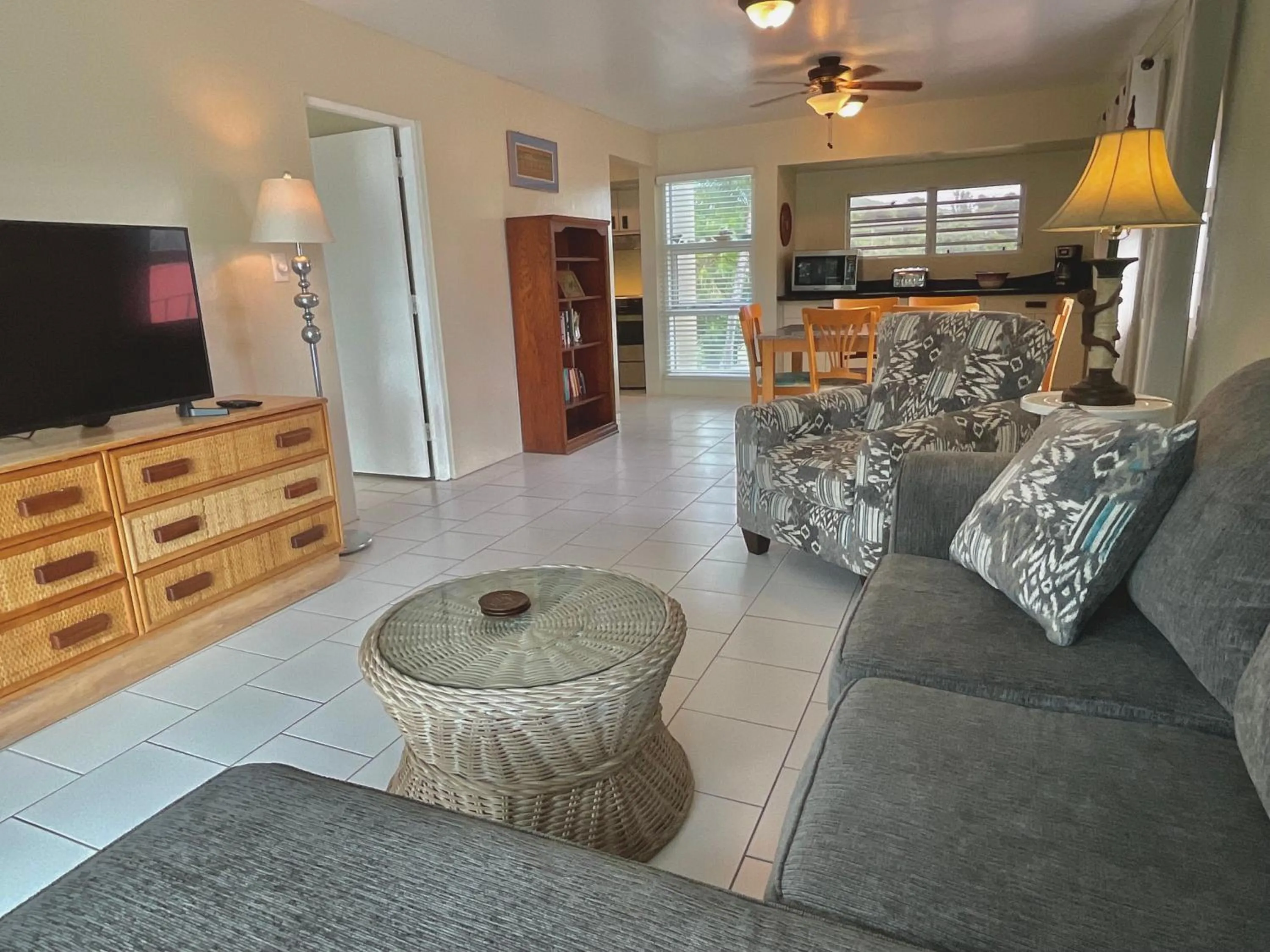 Living room in The Frederiksted Hotel