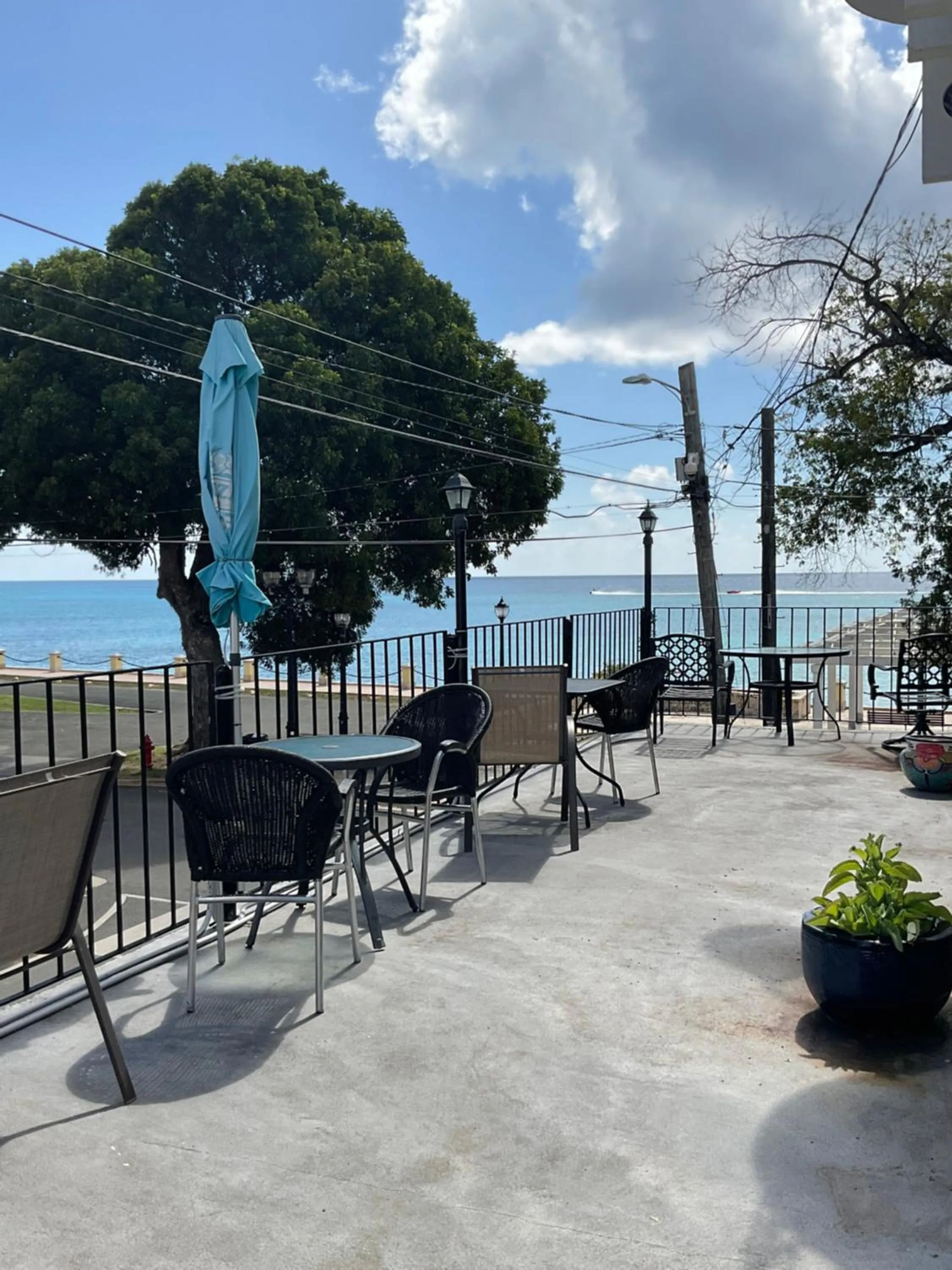 Balcony/Terrace in The Frederiksted Hotel