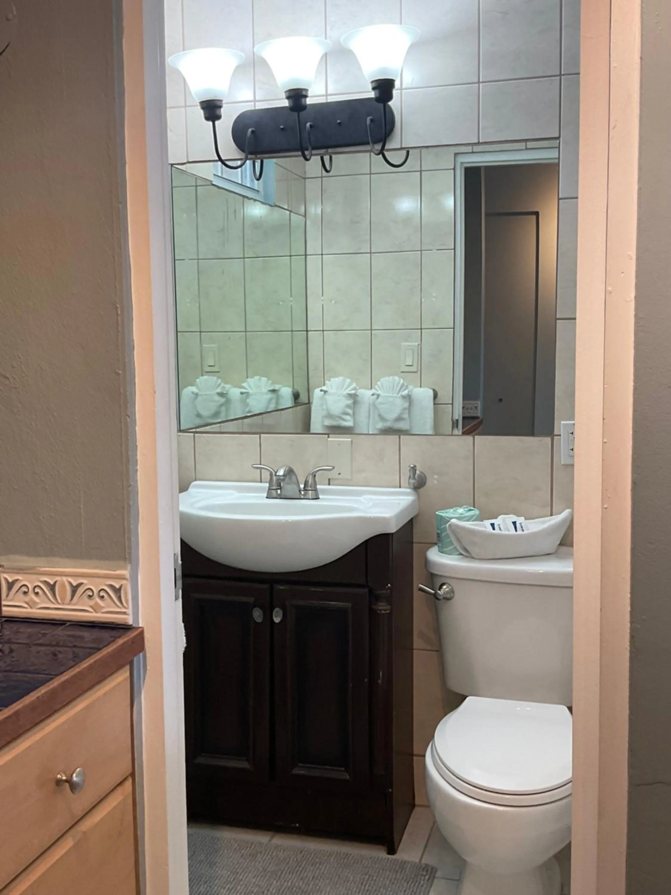 Bathroom in The Frederiksted Hotel