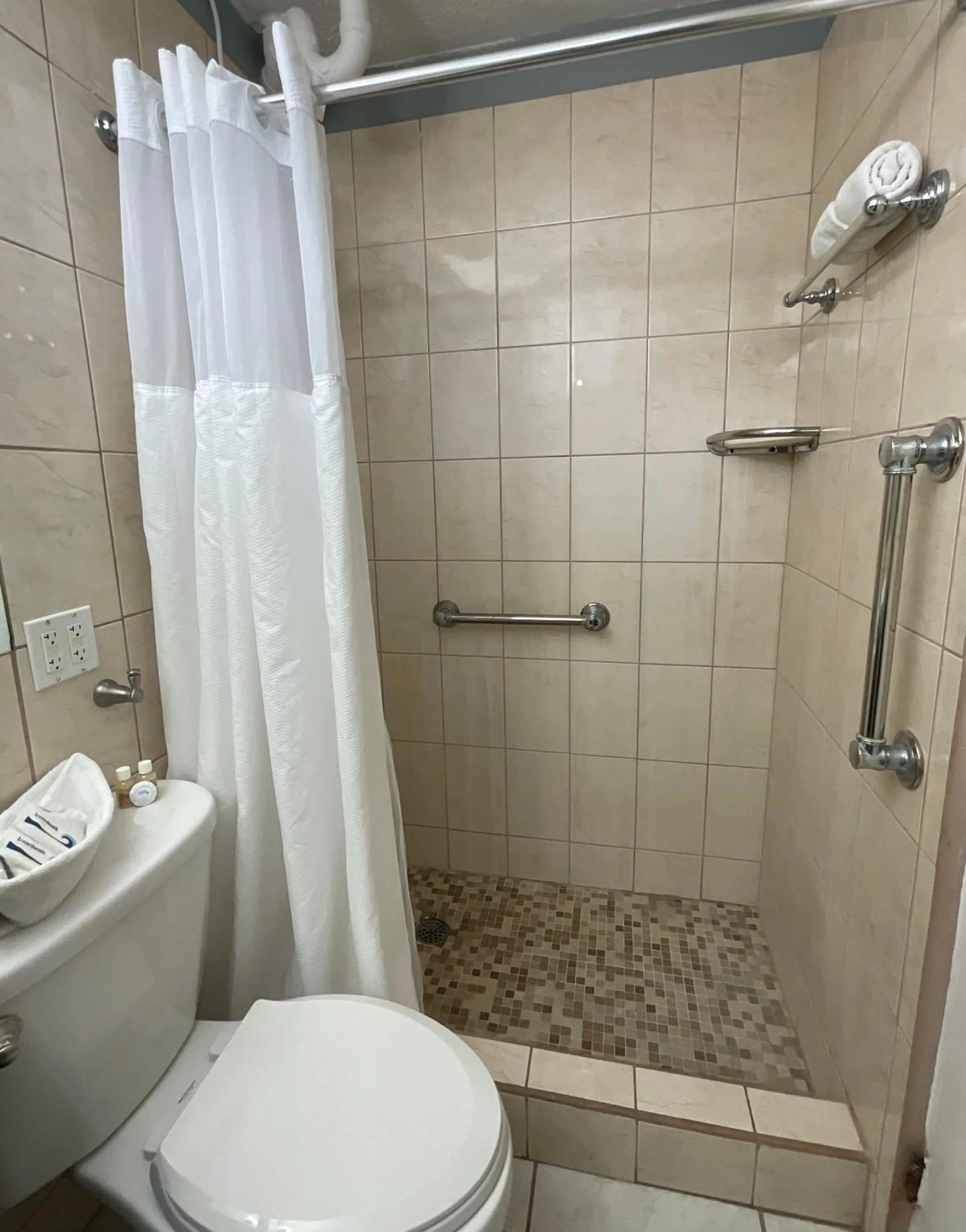 Bathroom in The Frederiksted Hotel