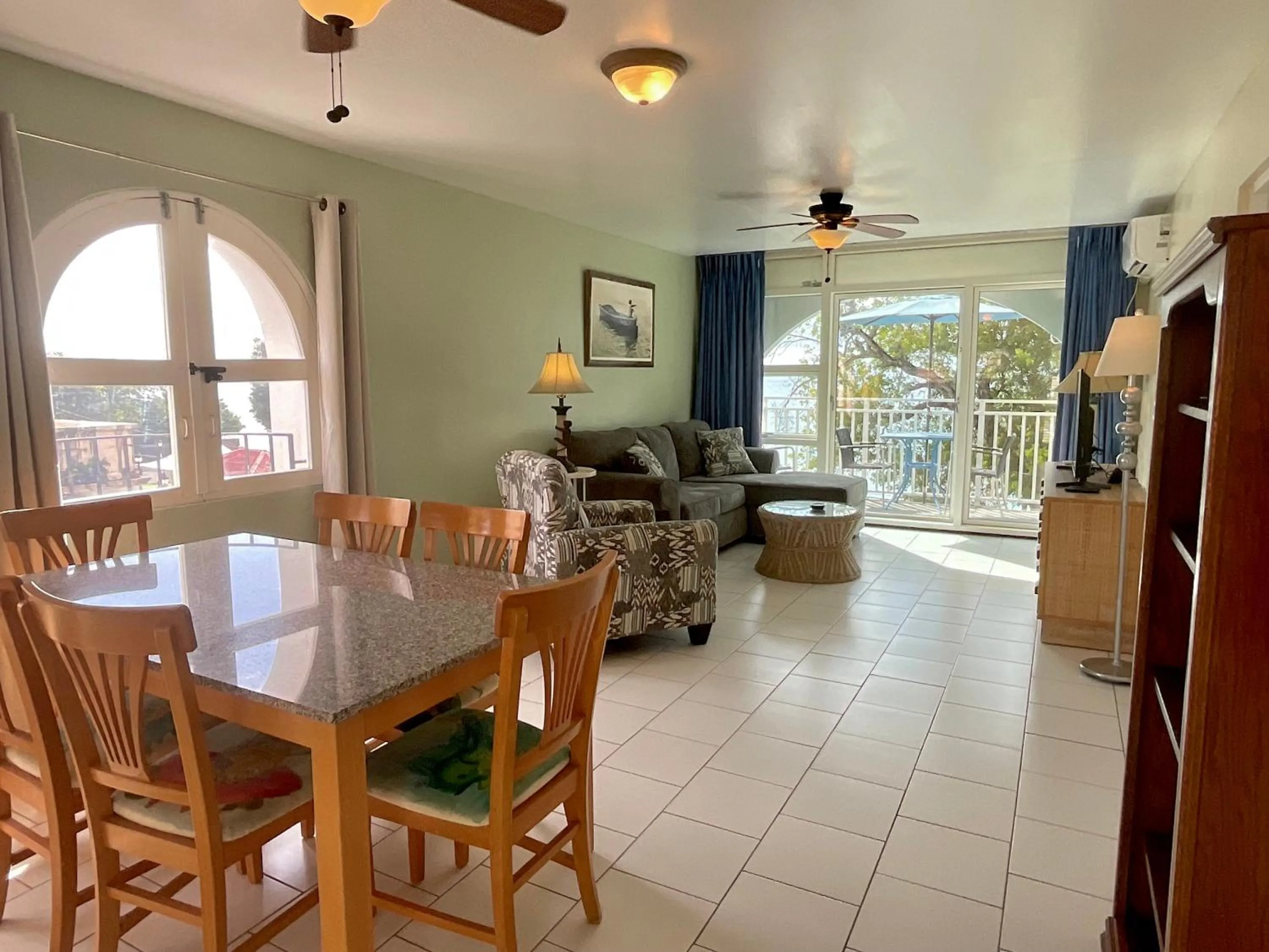 Living room in The Frederiksted Hotel