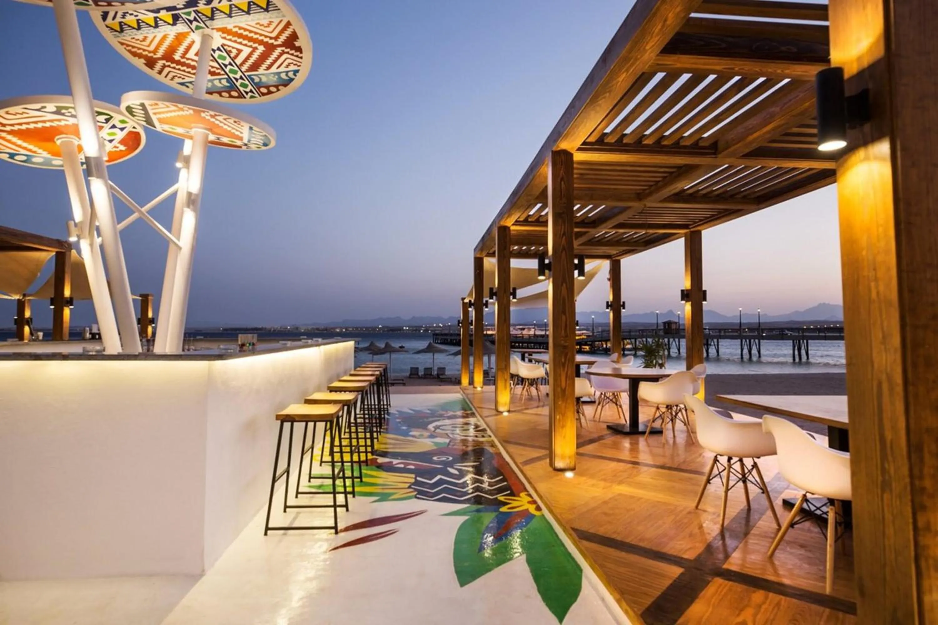Restaurant/places to eat in Pyramisa Beach Resort Sahl Hasheesh