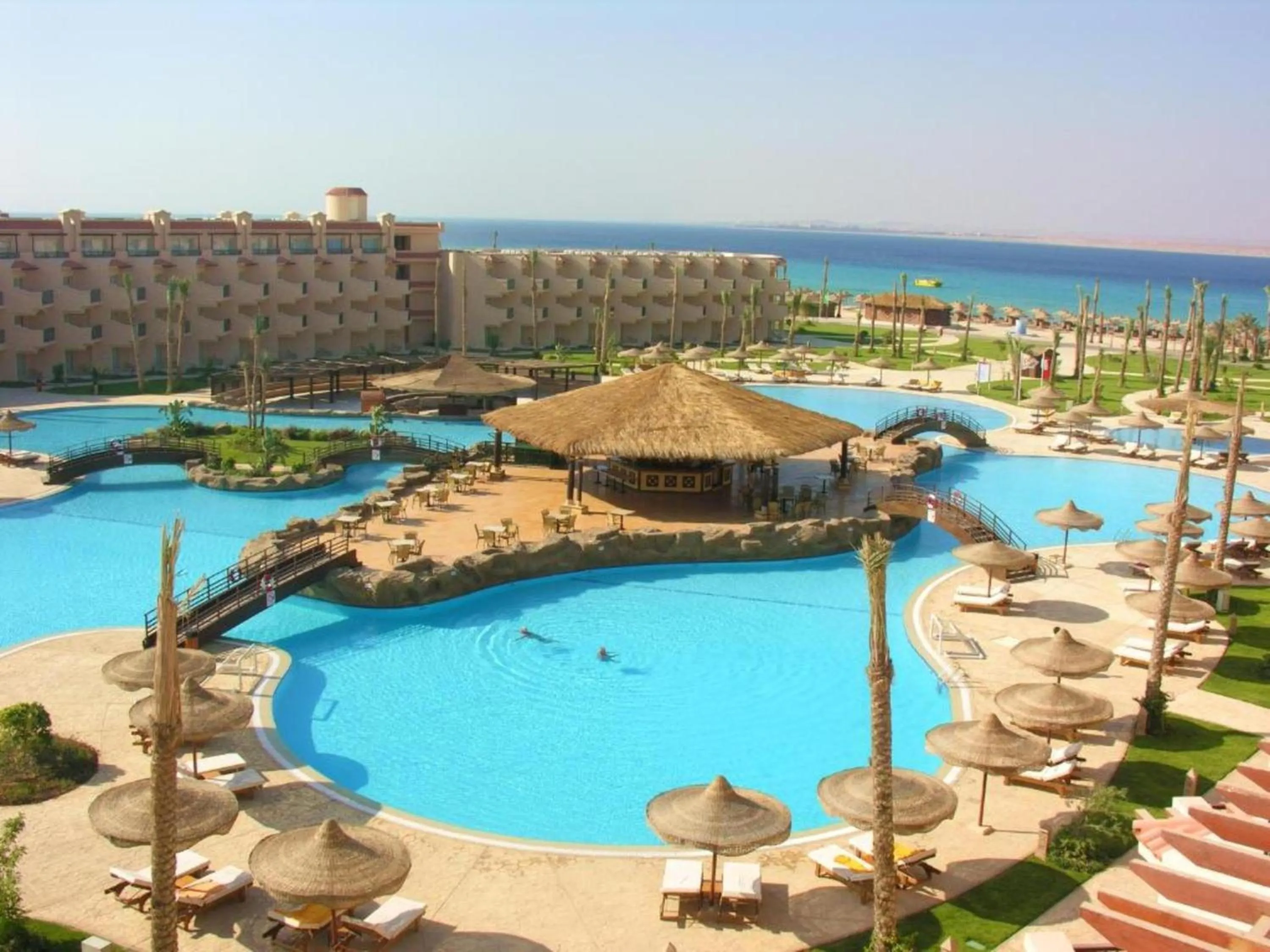 Sea view in Pyramisa Beach Resort Sahl Hasheesh
