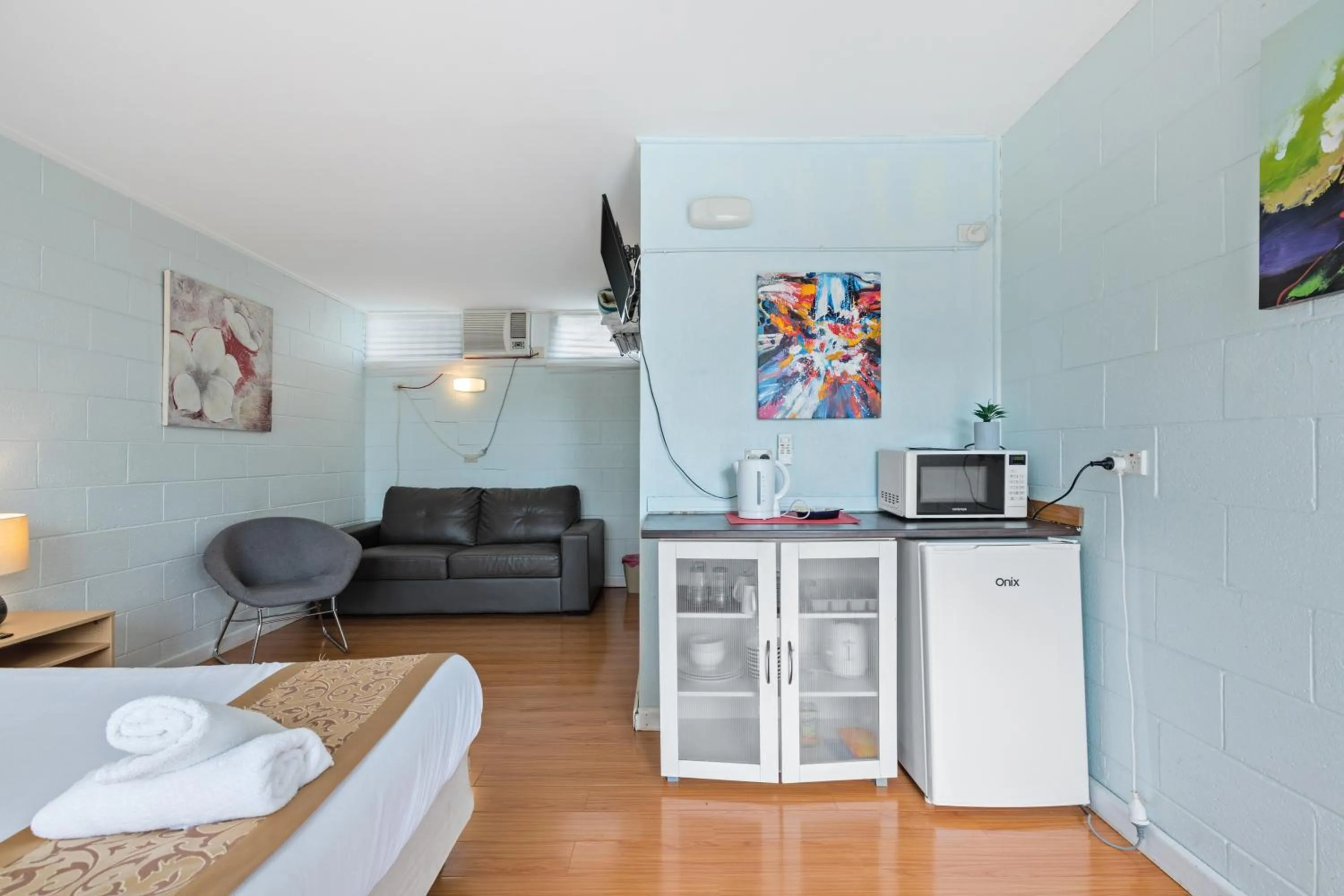 Bed in Gazebo Motor Inn - Strathmerton