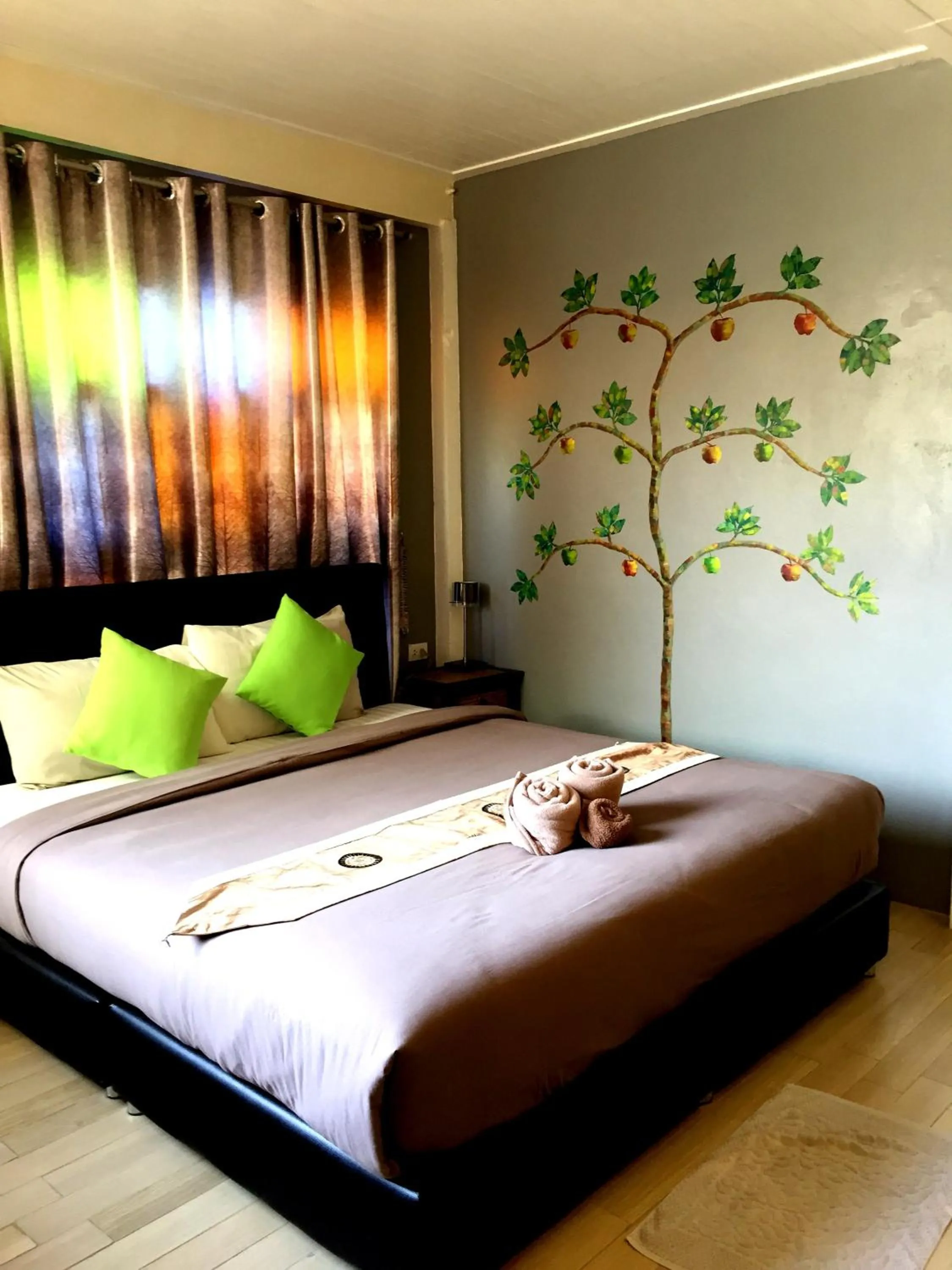 Bed in Aen Guy Boutique Hotel