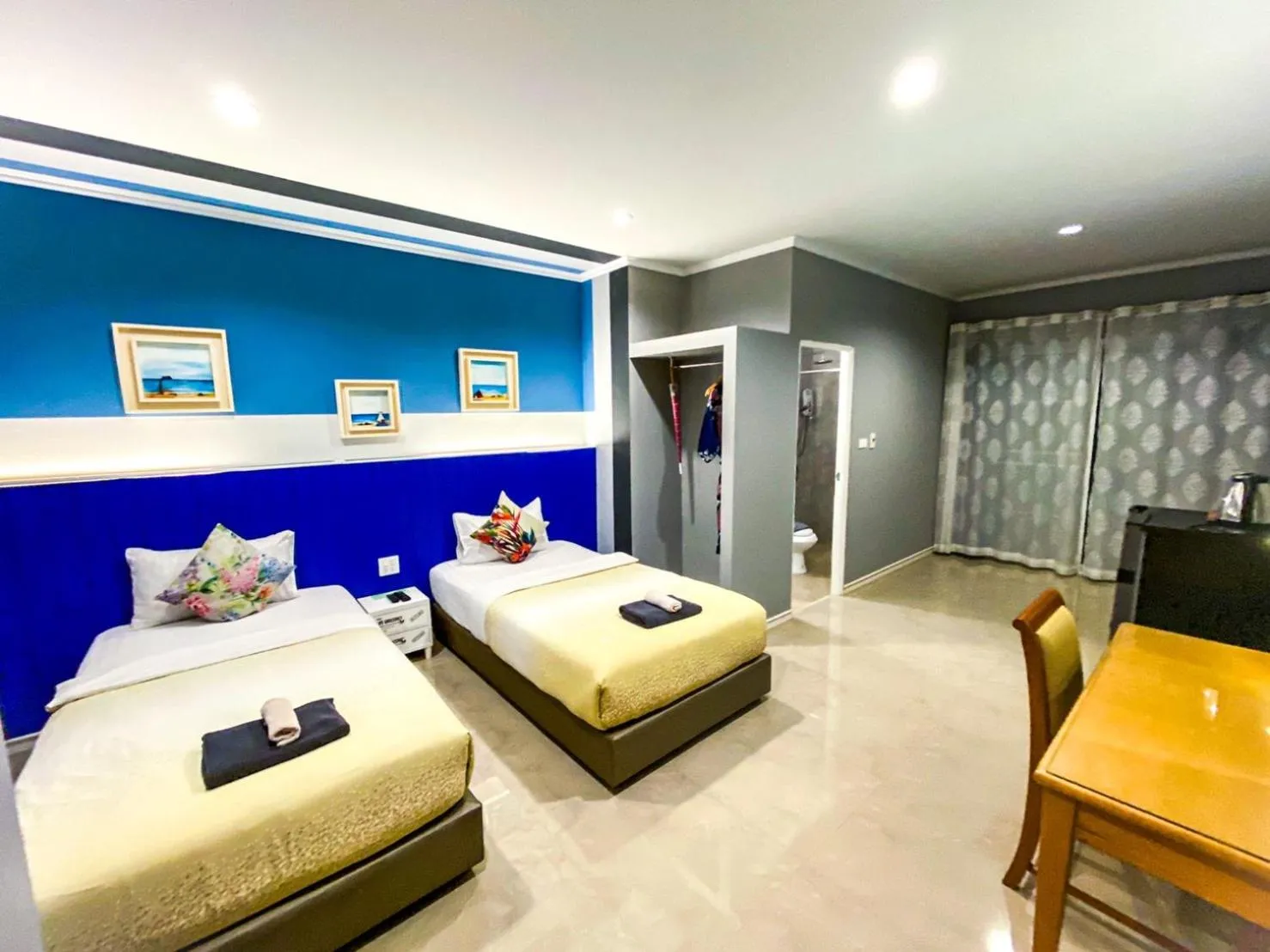 Bed in Aen Guy Boutique Hotel