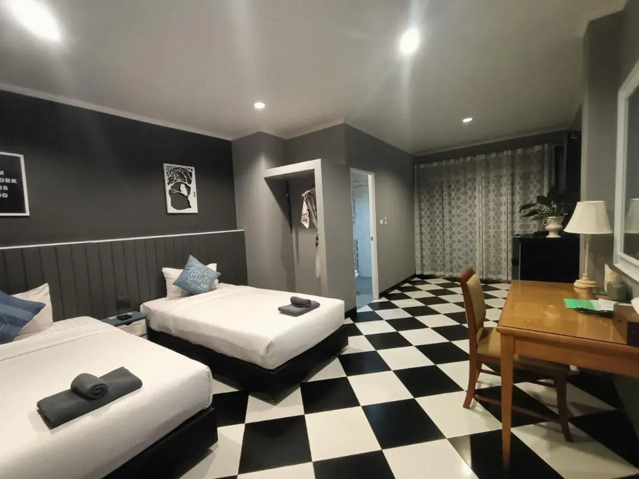 Deluxe Double or Twin Room with Pool View in Aen Guy Boutique Hotel Deluxe Double or Twin Room with Pool View in Aen Guy Boutique Hotel