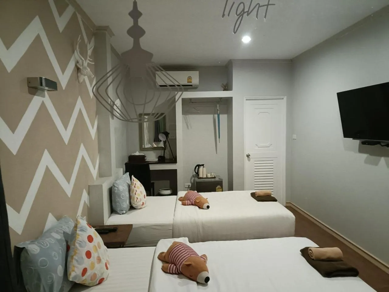 Bed in Aen Guy Boutique Hotel