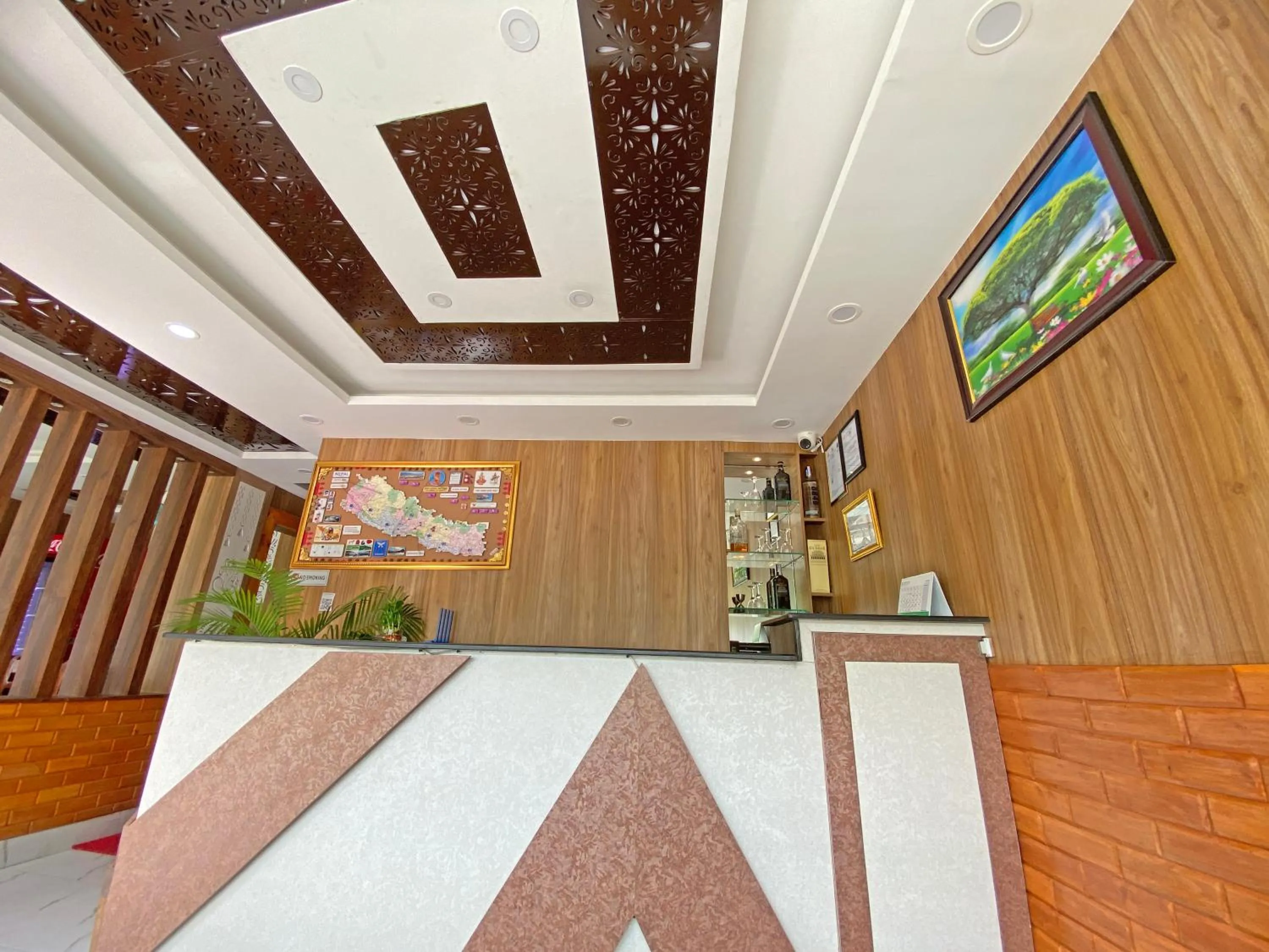 Lobby or reception, Bed in Hotel Aaradhya