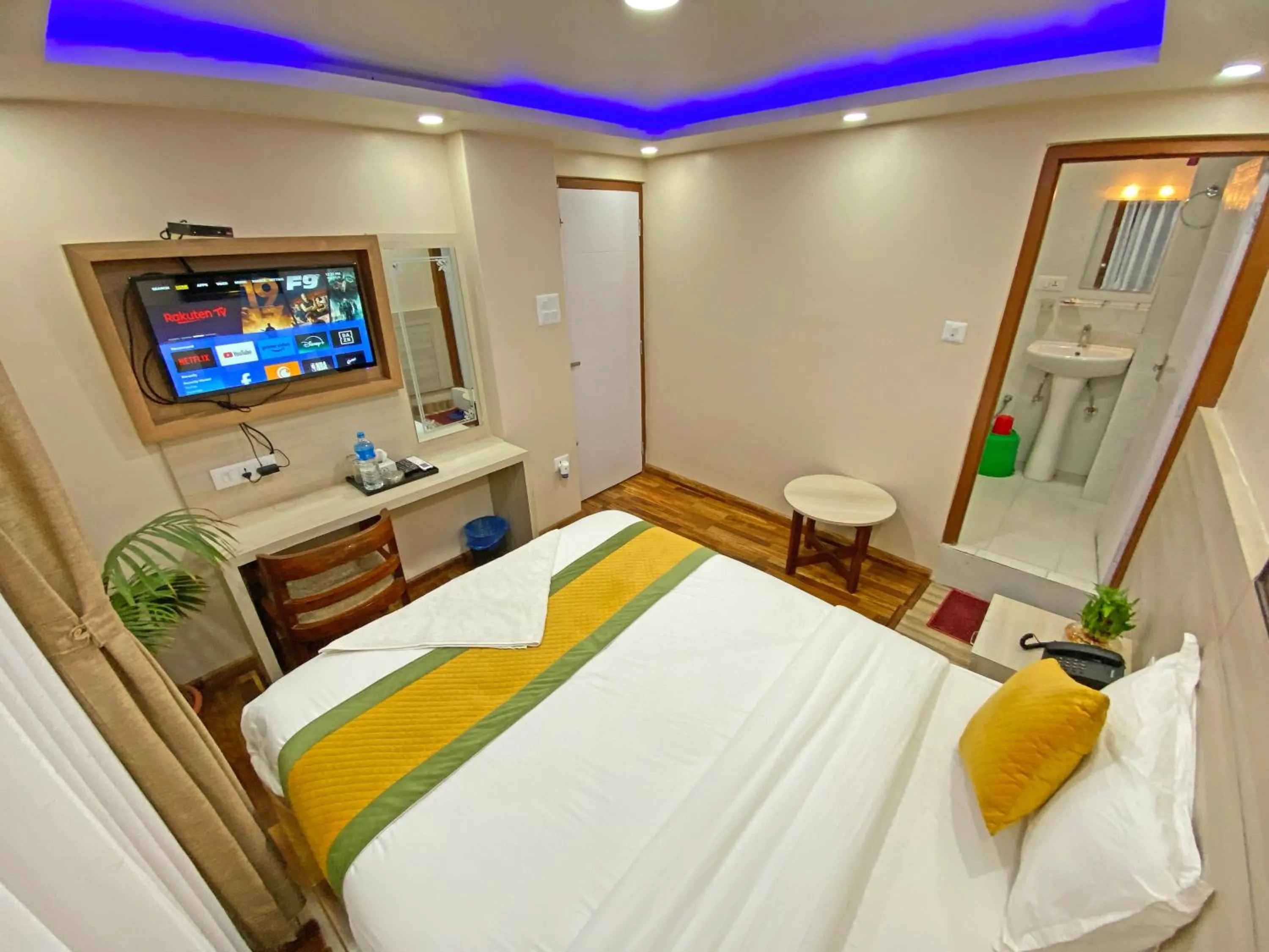 Bed in Hotel Aaradhya