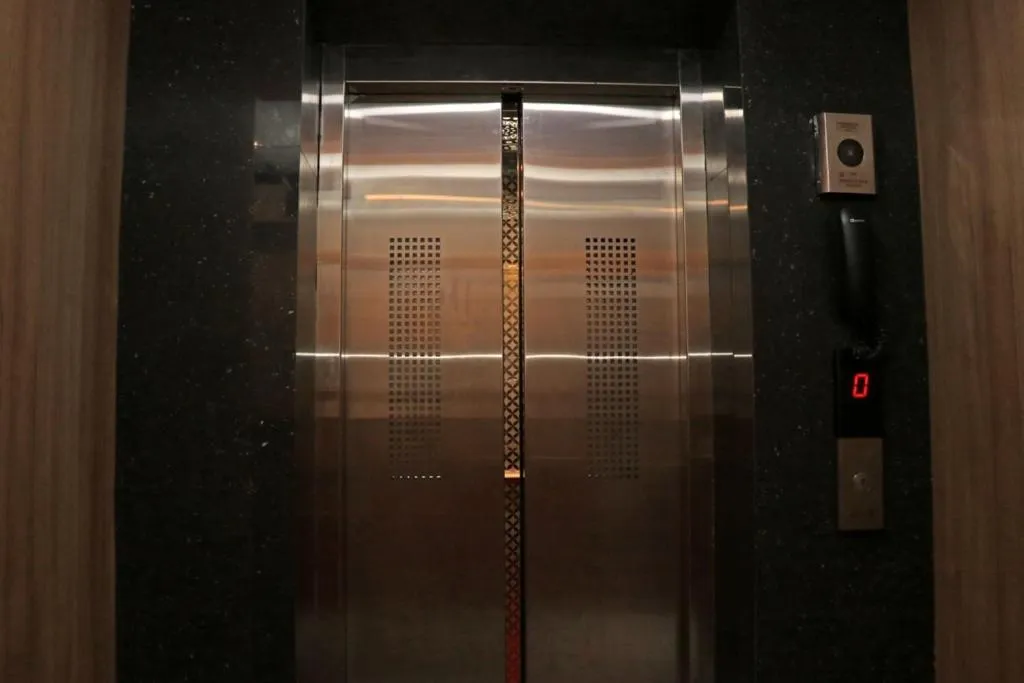 elevator in Hotel Aaradhya