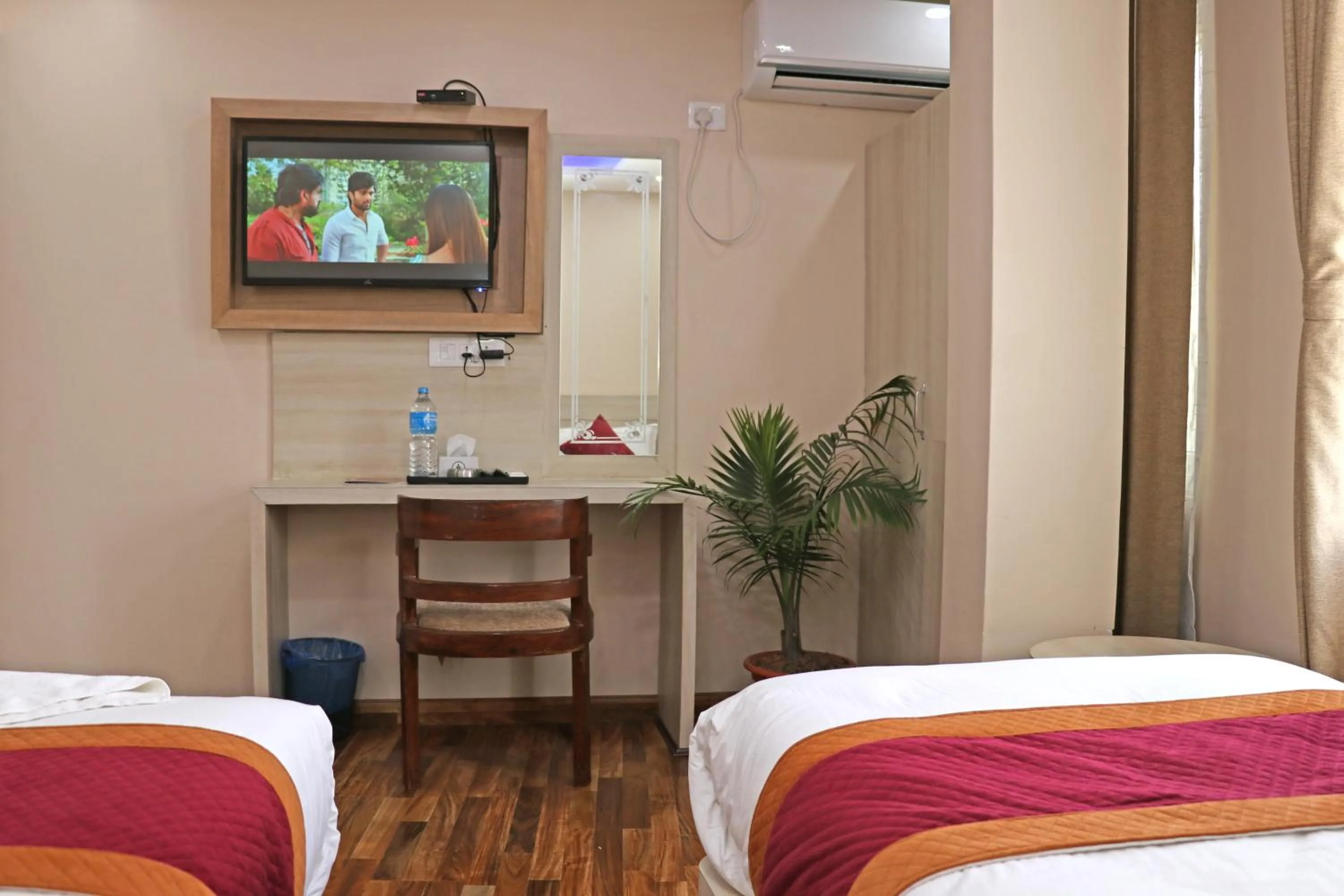 Bed in Hotel Aaradhya