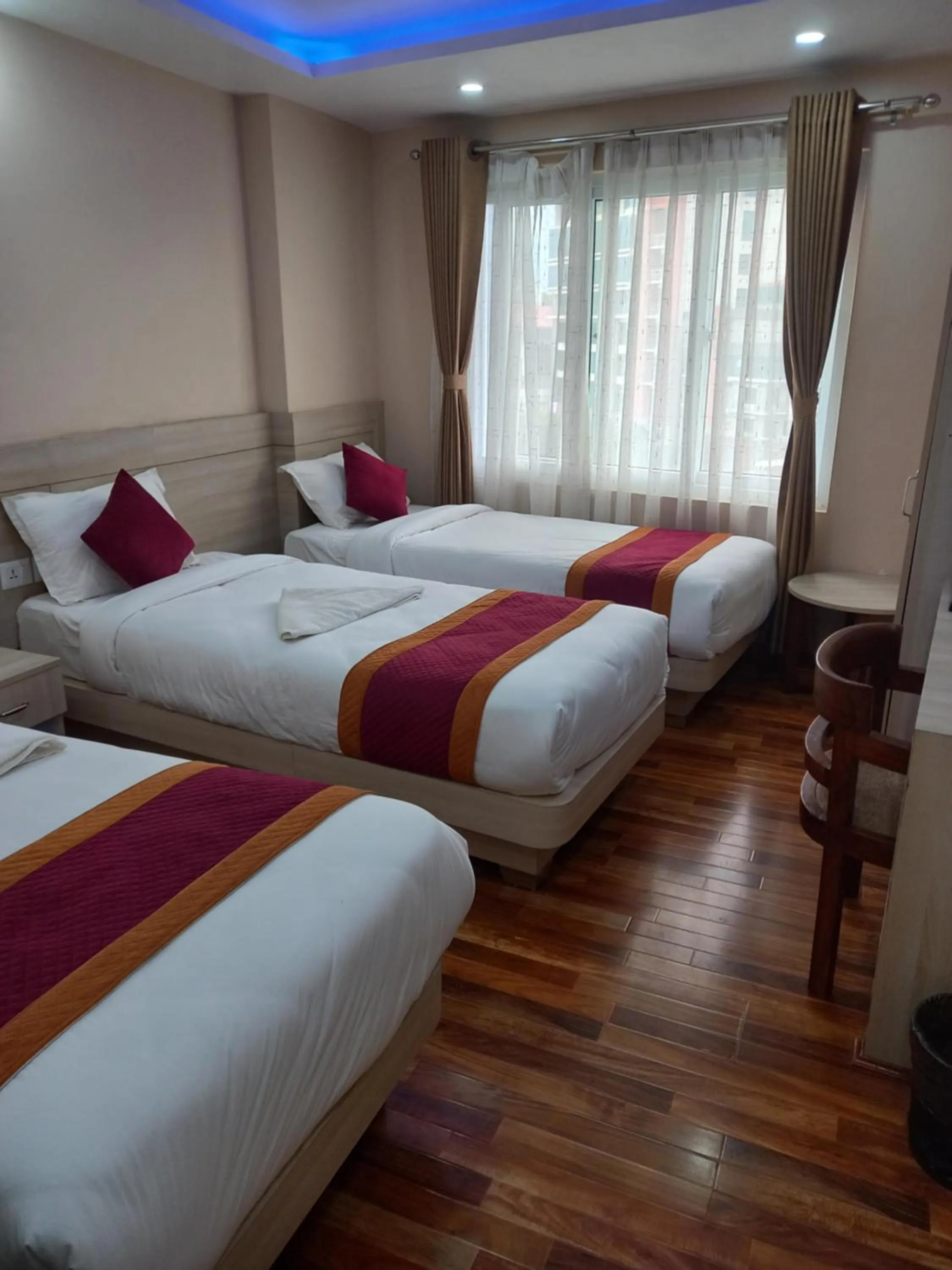 Bed in Hotel Aaradhya