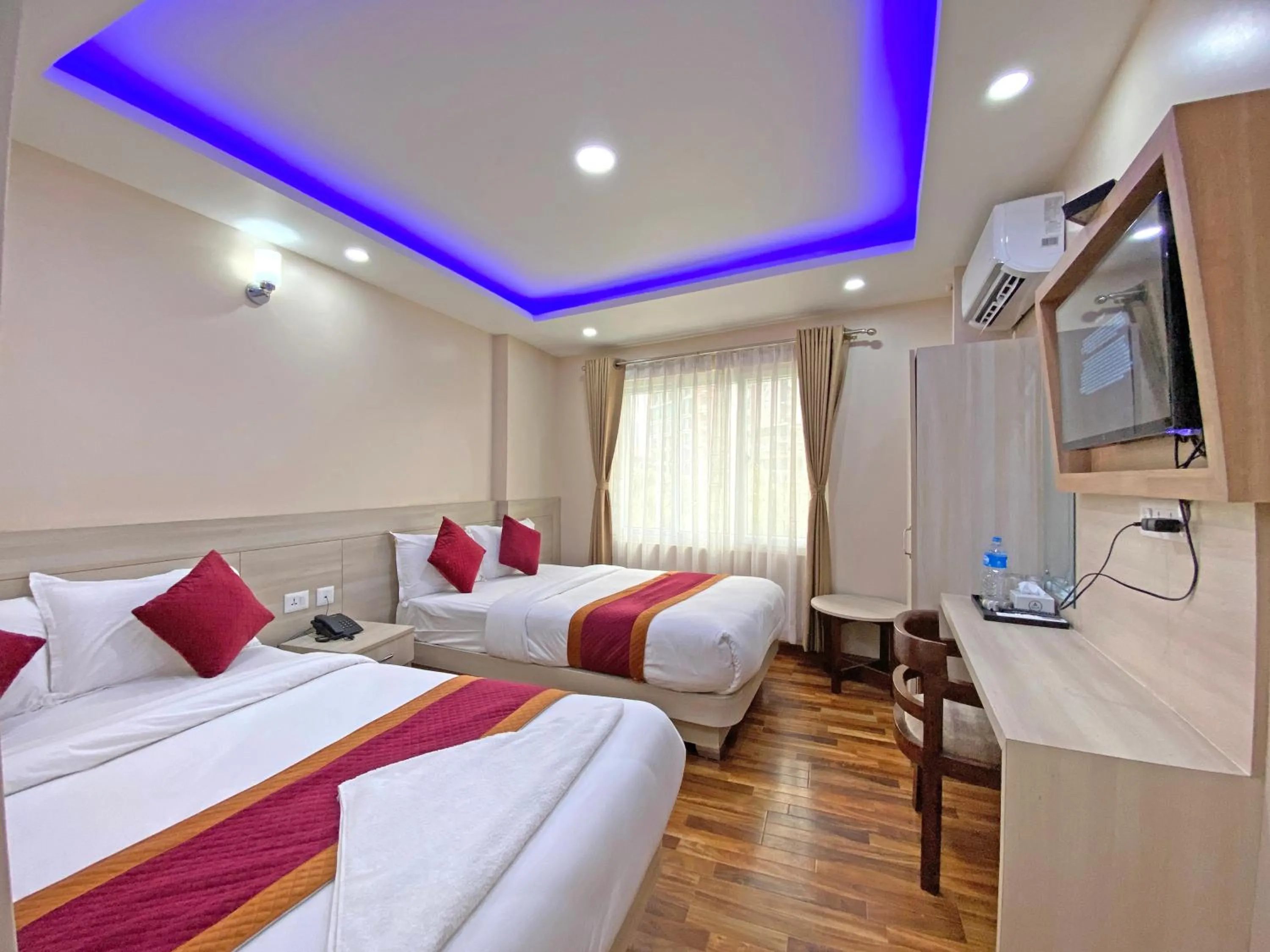 Bed in Hotel Aaradhya