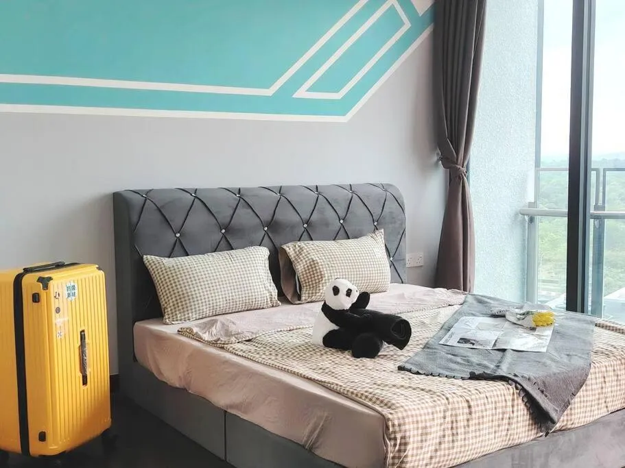 Bed in Almas Studio Couple Netflix 100Mbps BySTAY