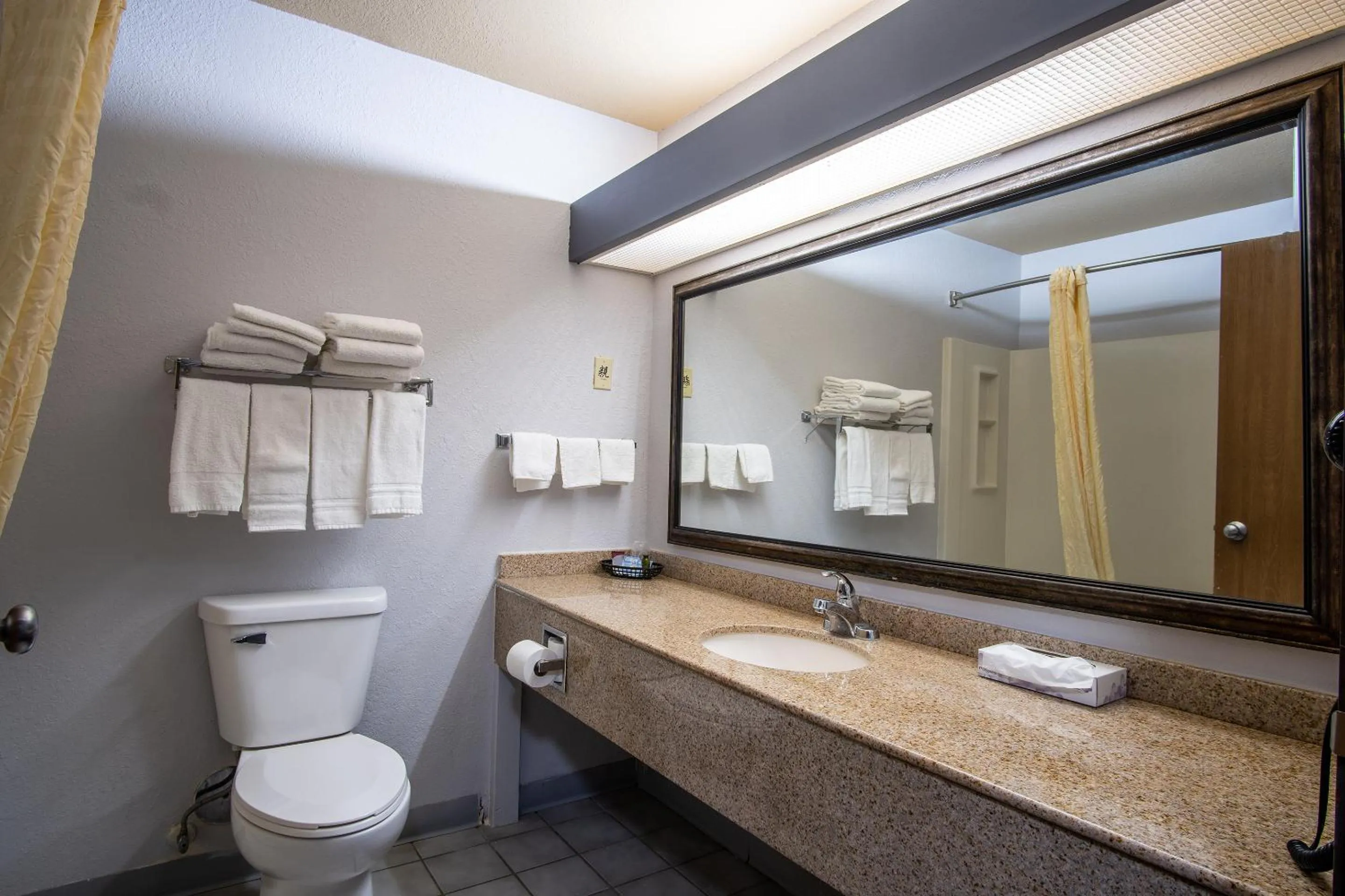Bathroom in Coratel Inn and Suites By Jasper Eagan ST Paul Airport & Mall of America