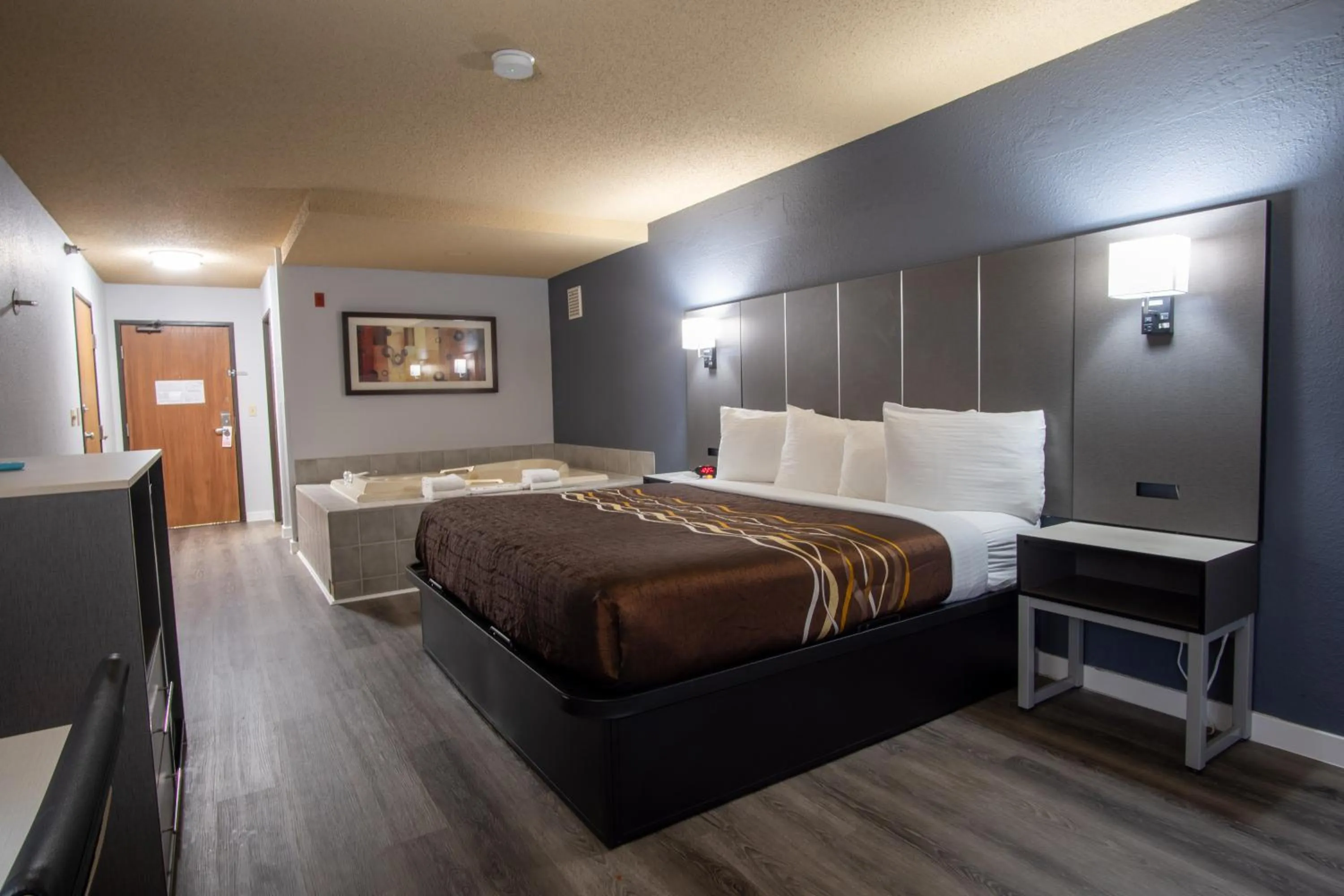 Bedroom, Bed in Coratel Inn and Suites By Jasper Eagan ST Paul Airport & Mall of America