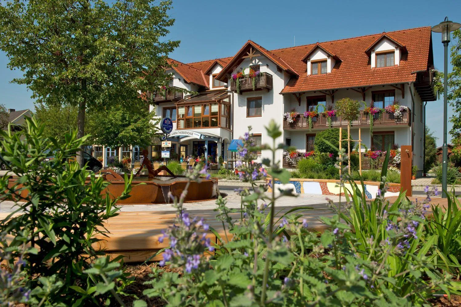 Property building in Hotel Garni Thermenoase