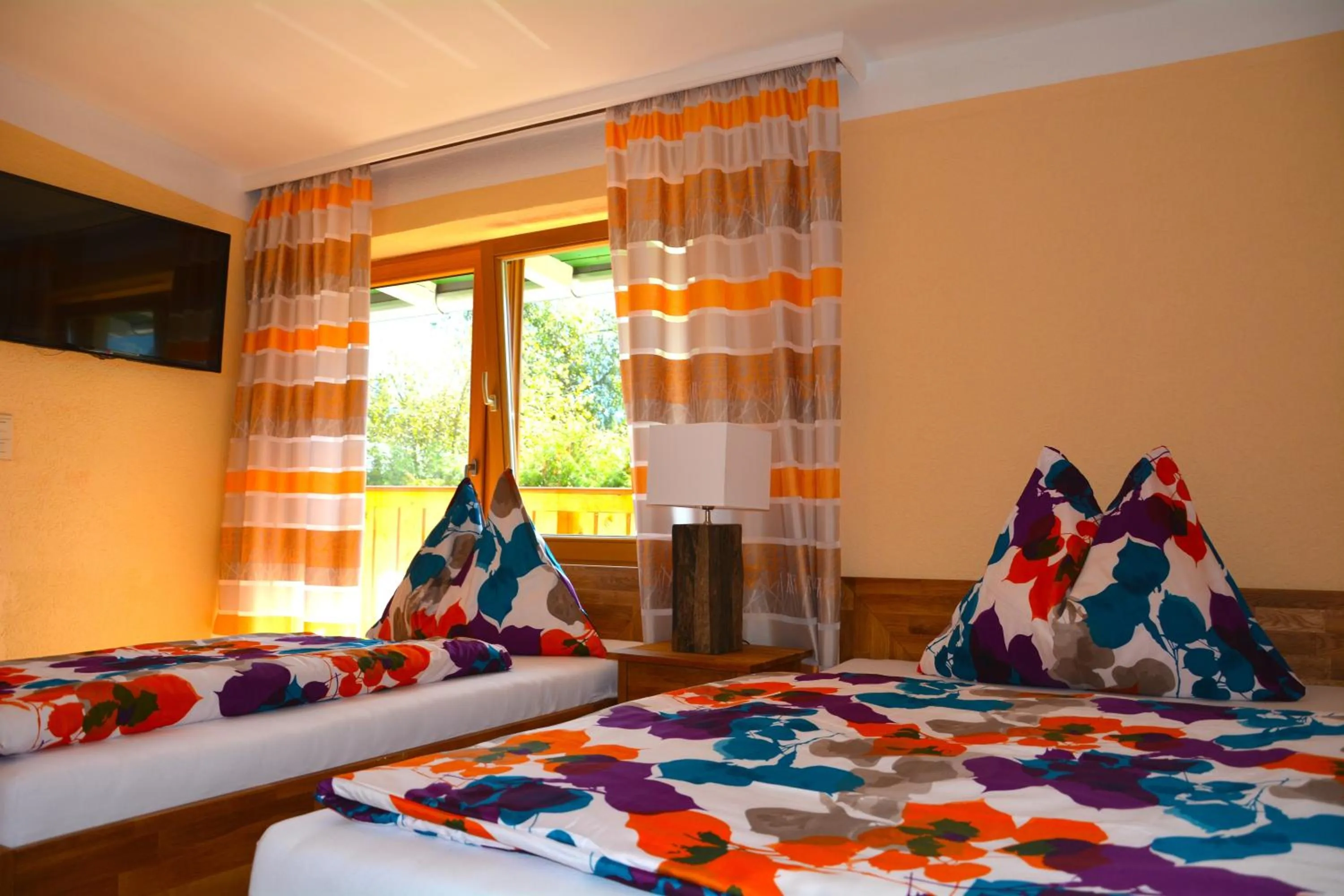 Bed in Pension Milan