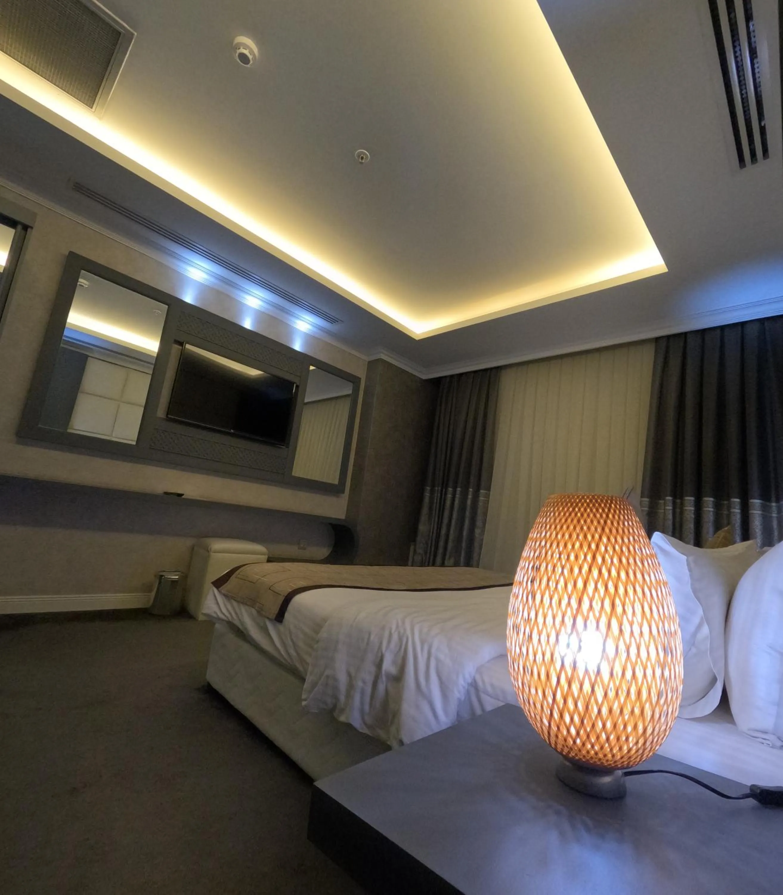 Bed in Mariana Hotel Erbil