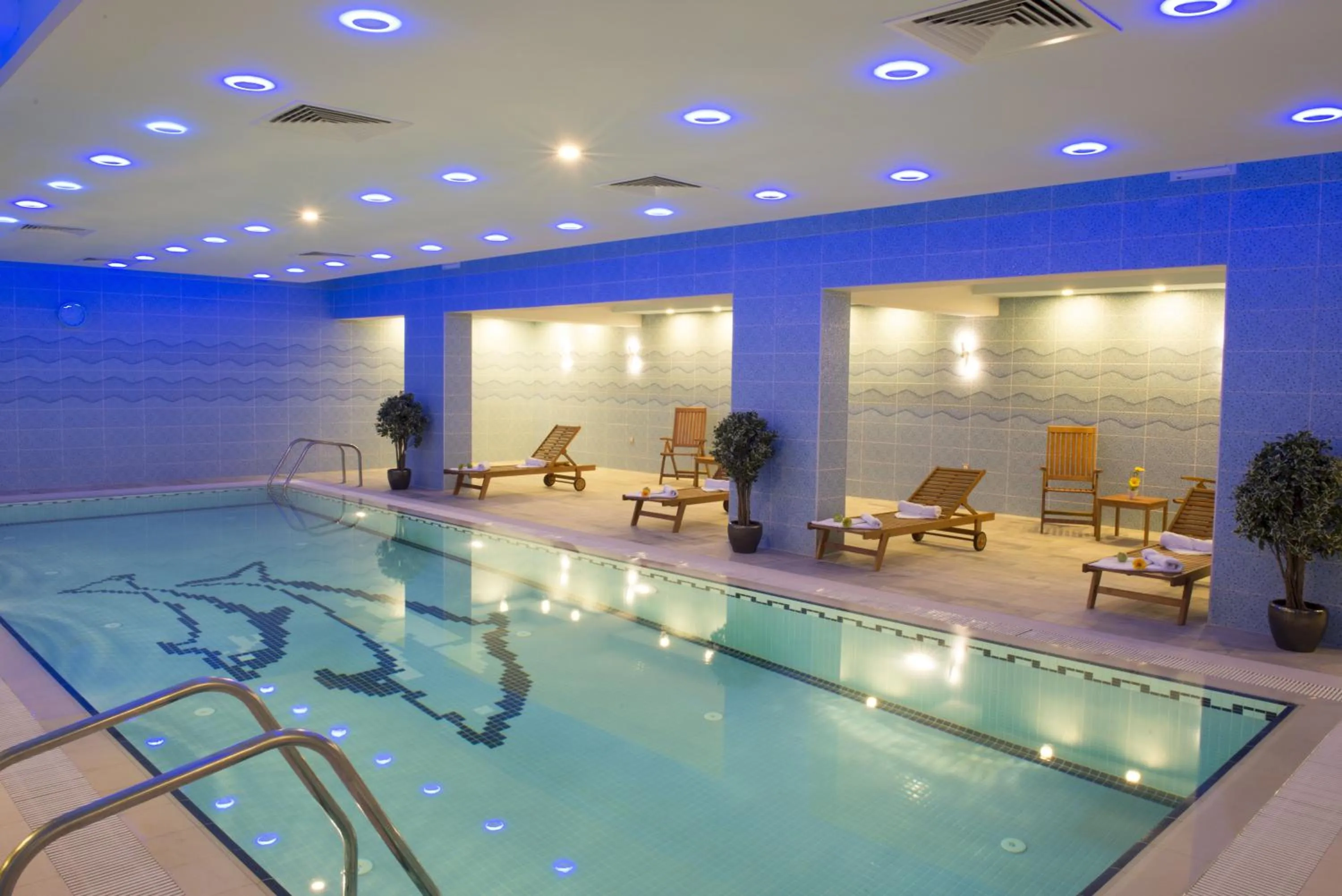 Pool view in Mariana Hotel Erbil