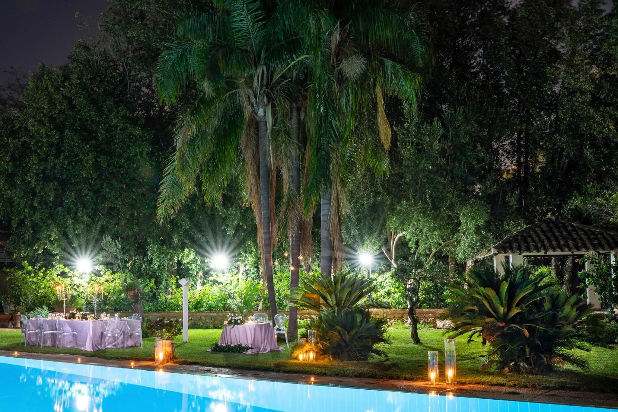 Garden in Villa Megna - Green Paradise B&B