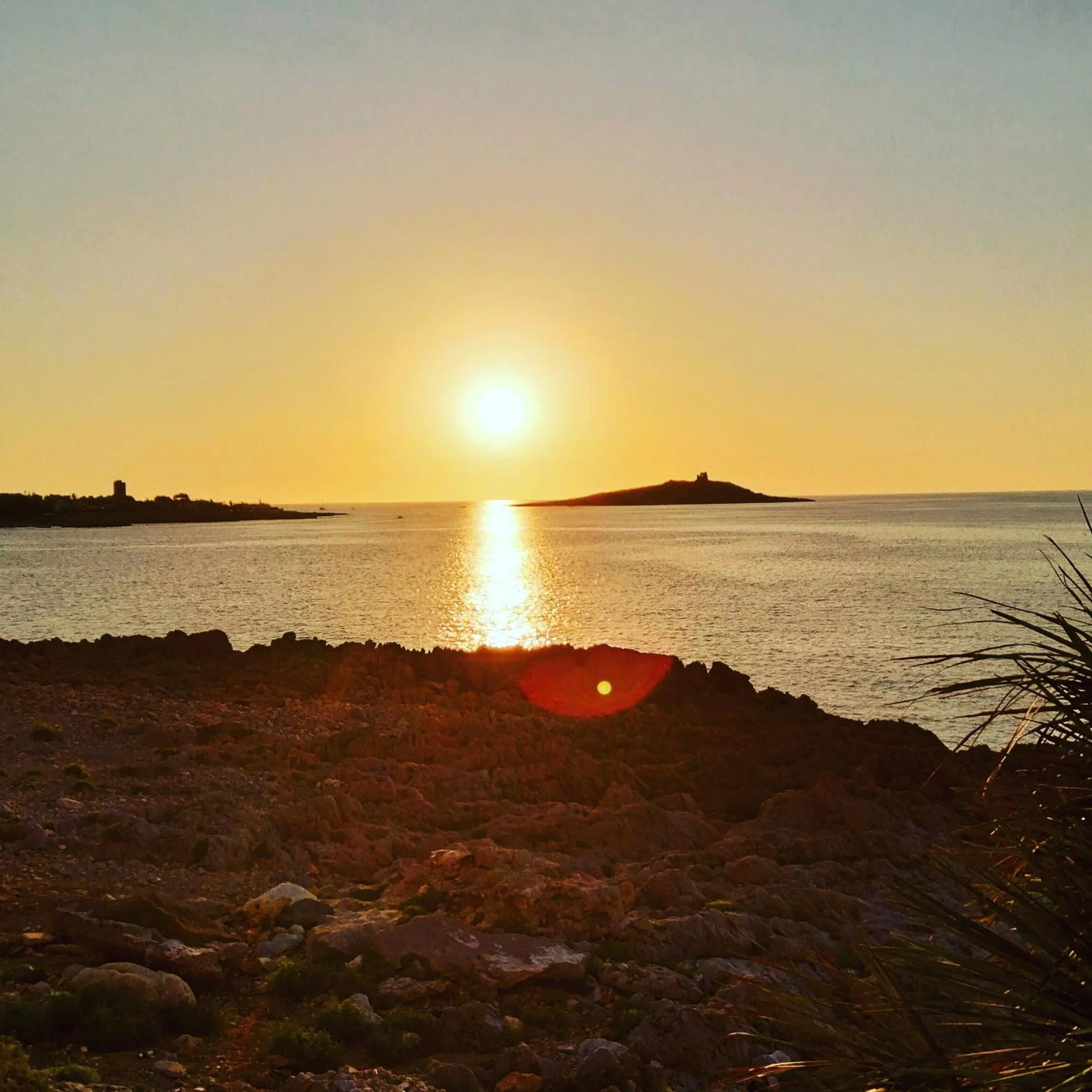 Sunset in Villa Megna - Green Paradise B&B