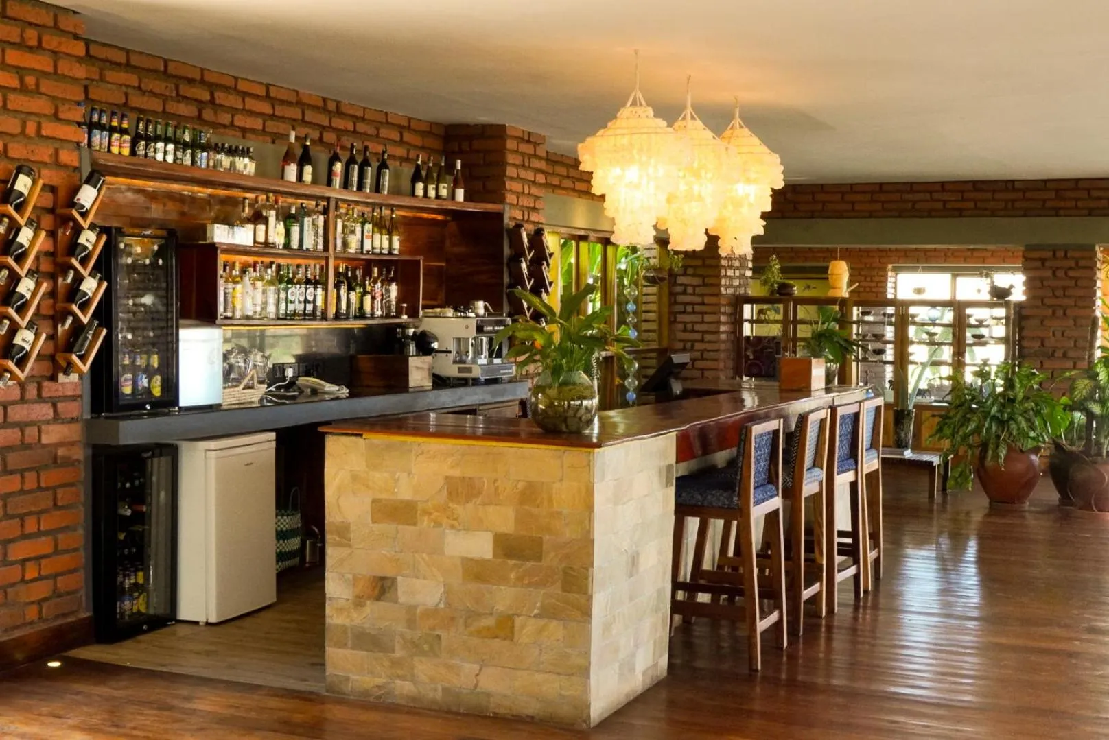 Lounge or bar in Suricata Boma Lodge