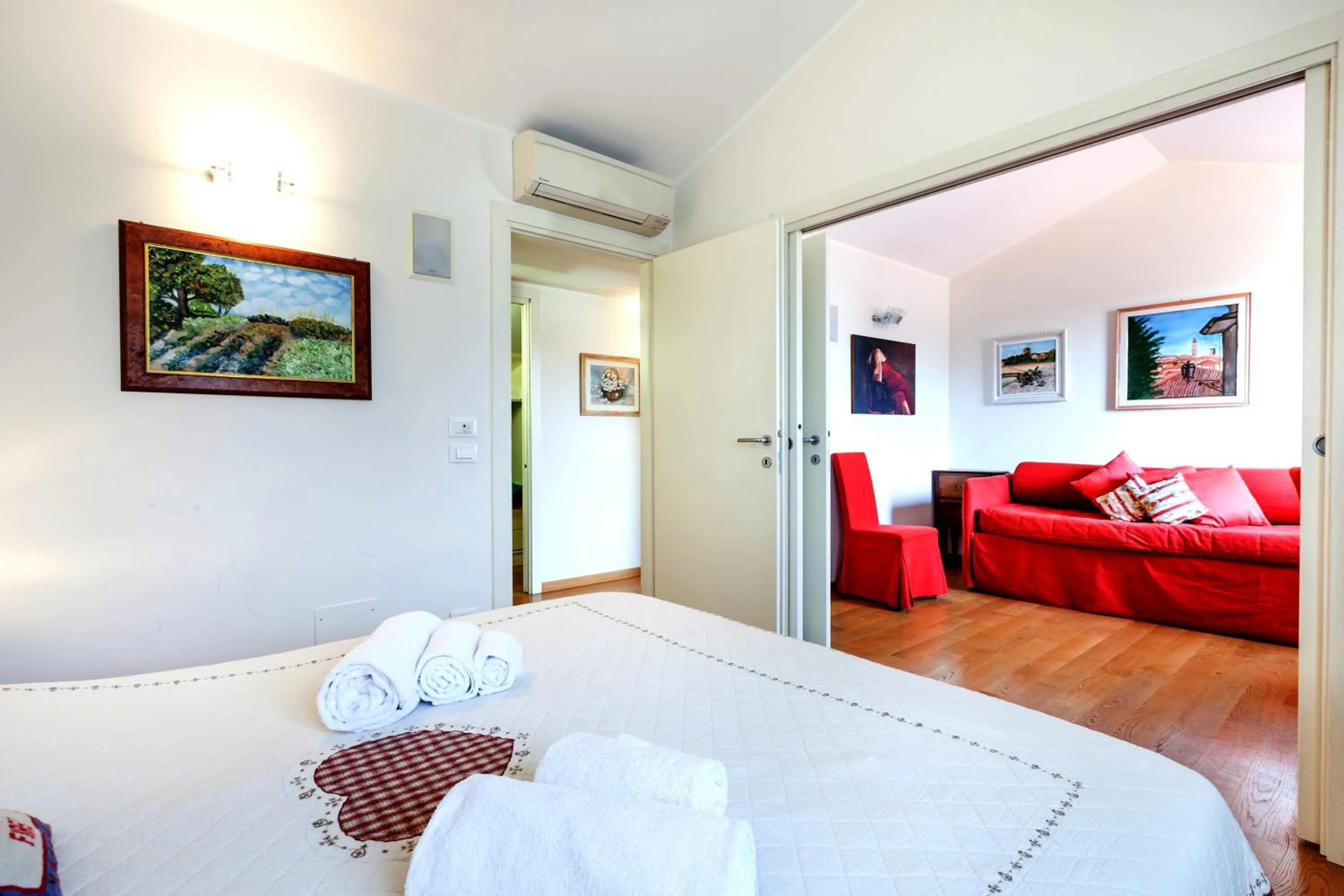 Bedroom, Bed in B&B al 19