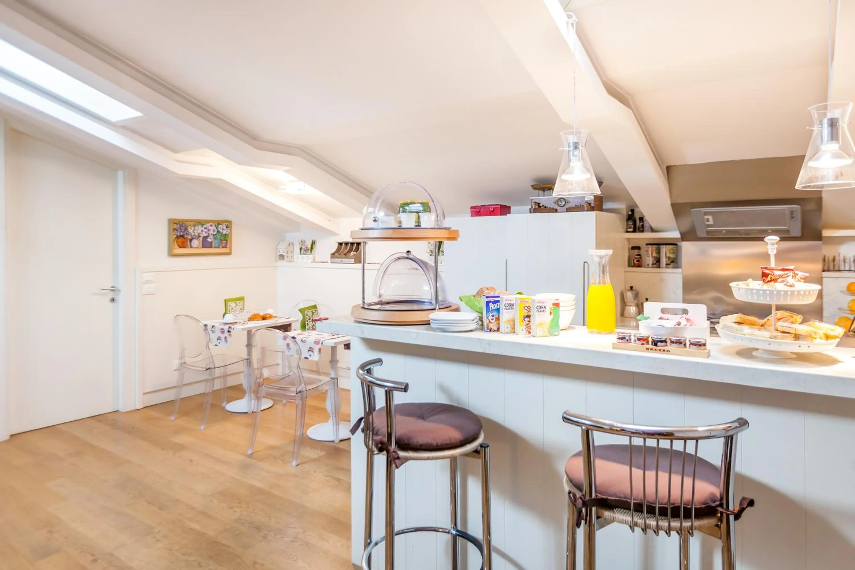 Food and drinks in B&B al 19