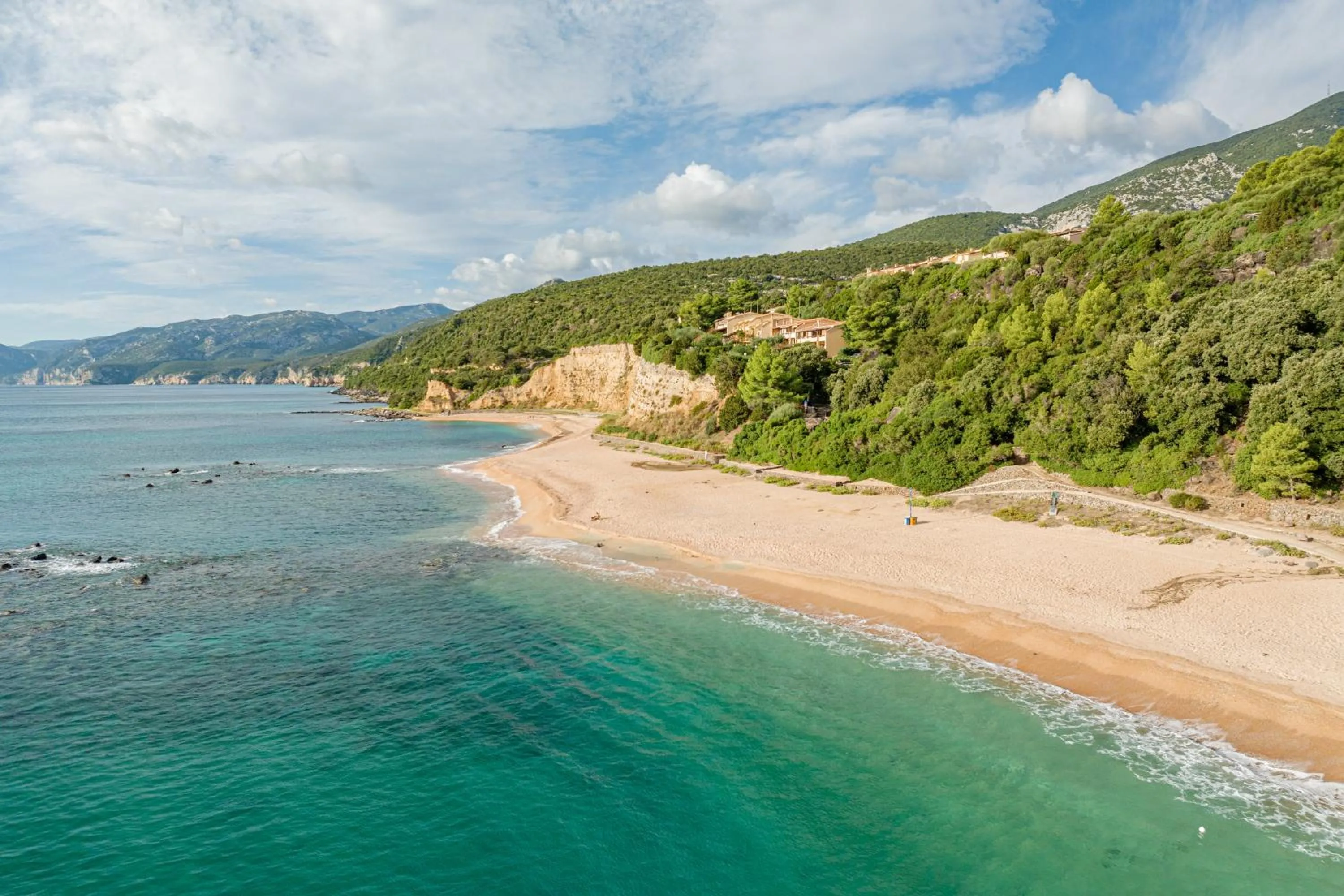 Beach in Club Esse Cala Gonone