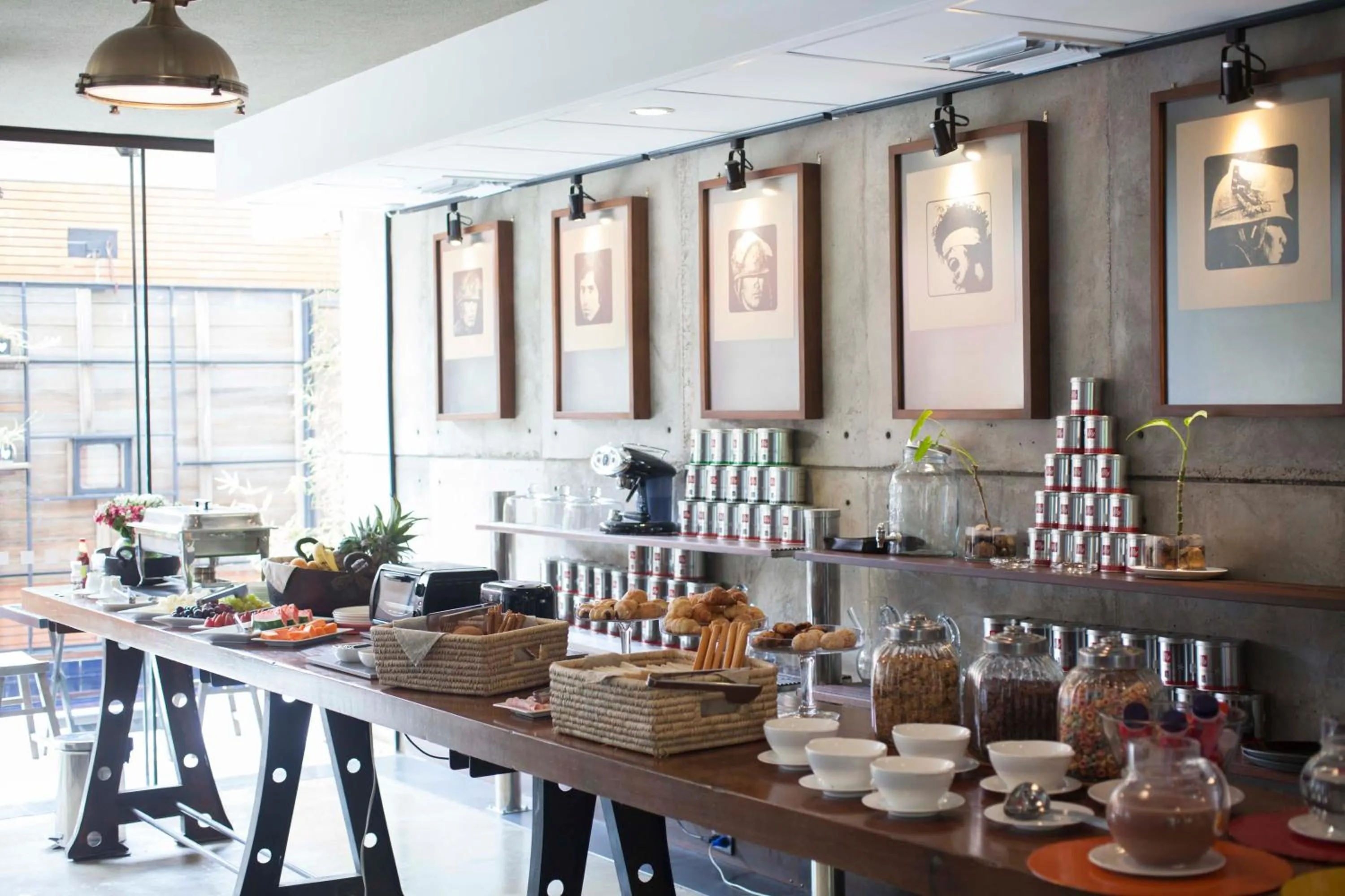 Buffet breakfast in Alfonsina Hotel Boutique